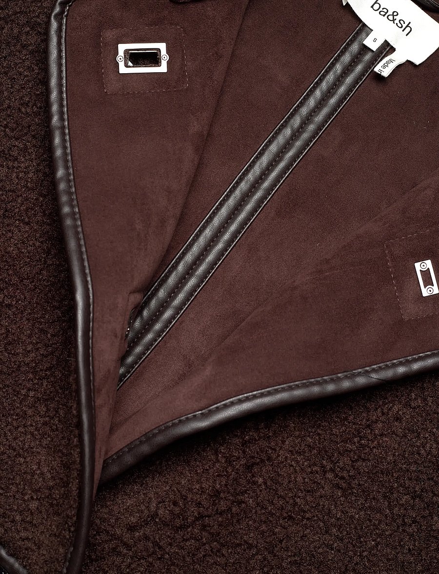 ba&sh - MANTEAU MILLIE - kappor - chocolate - 3