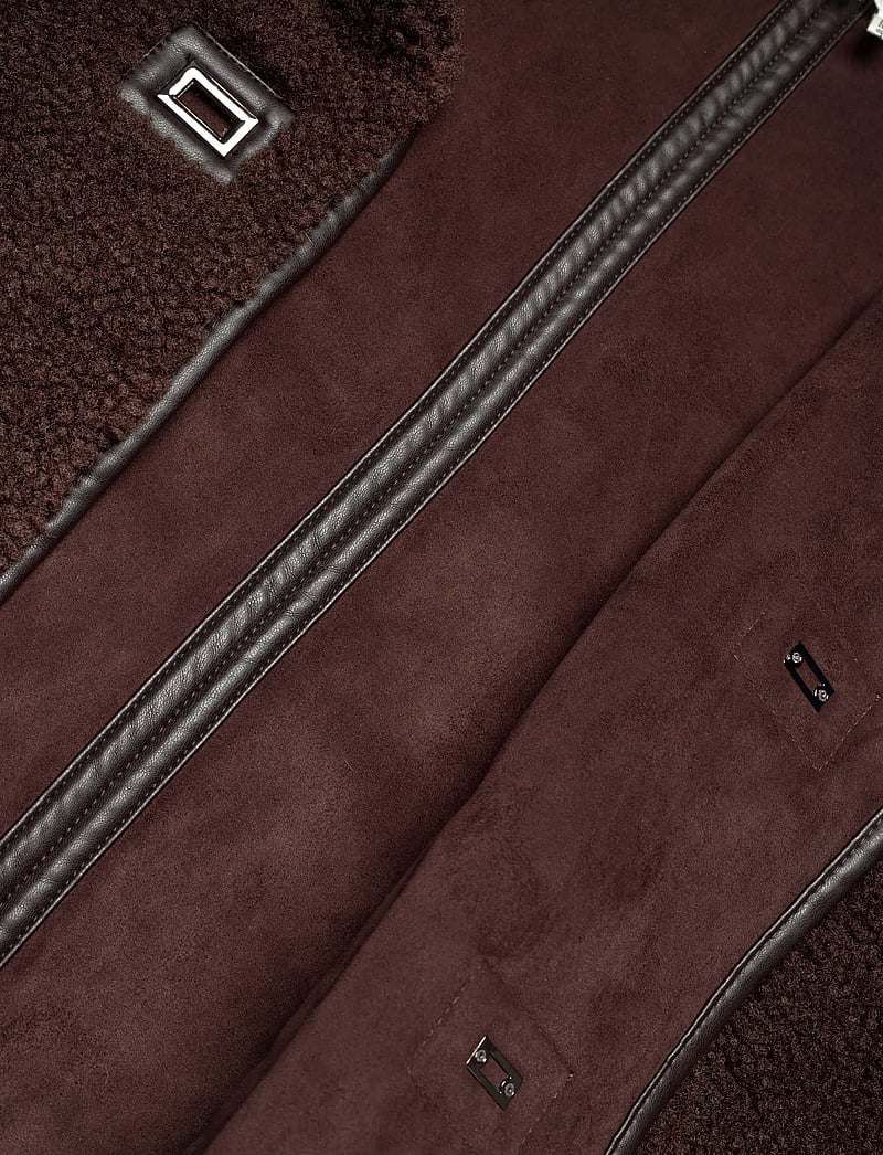 ba&sh - MANTEAU MILLIE - kápur - chocolate - 5