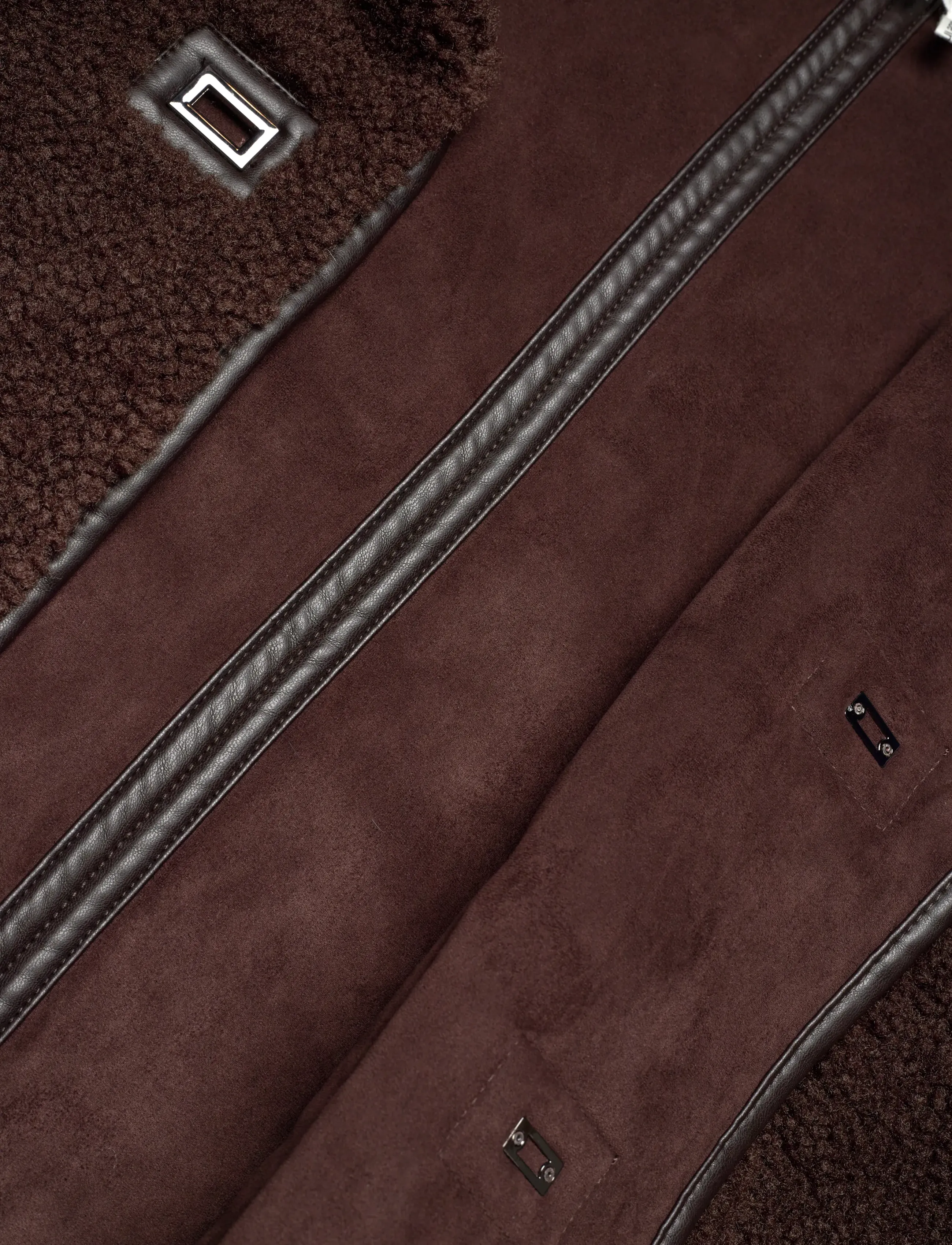ba&sh - MANTEAU MILLIE - jassen - chocolate - 5