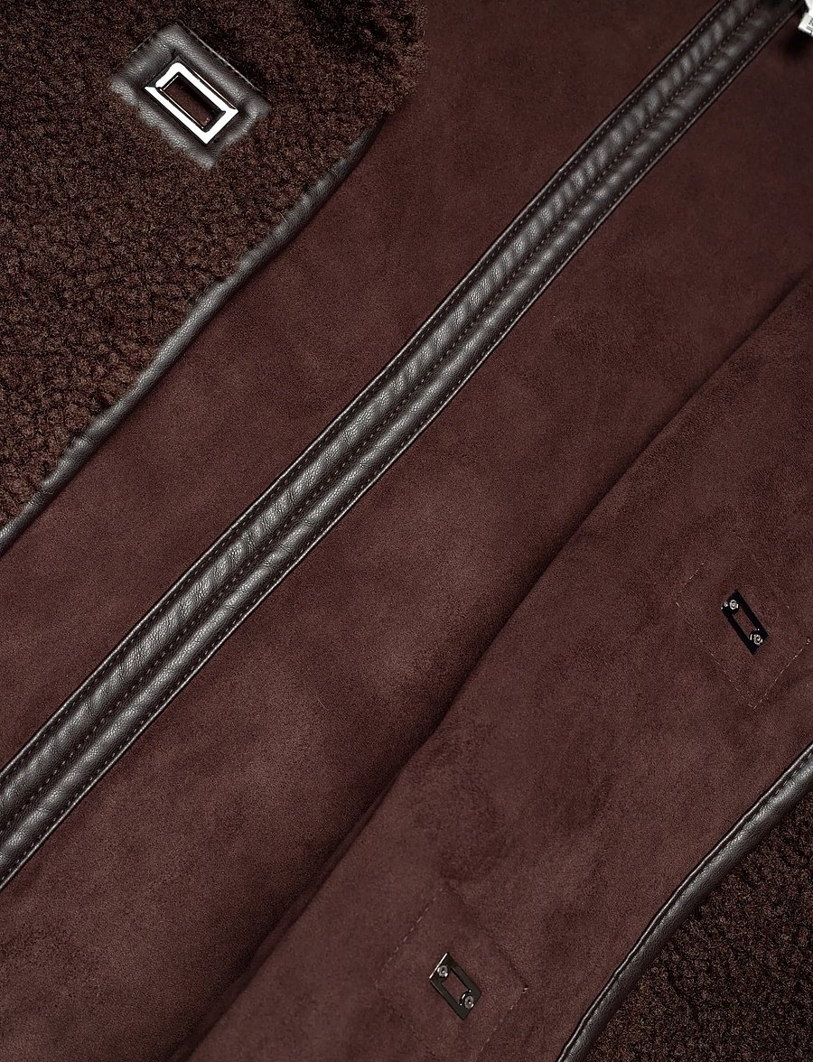 ba&sh - MANTEAU MILLIE - kappor - chocolate - 5