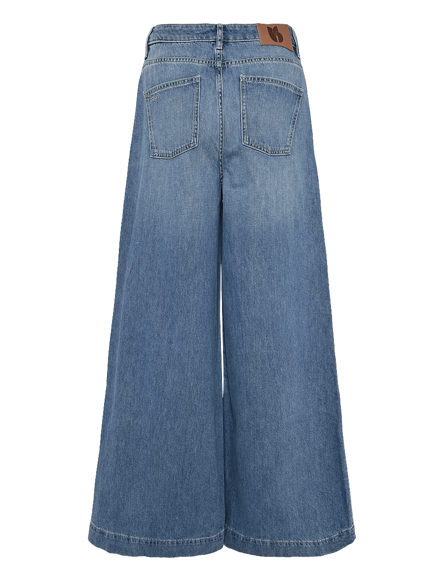 ba&sh - JEANS MUSC - wide leg jeans - blue - 2