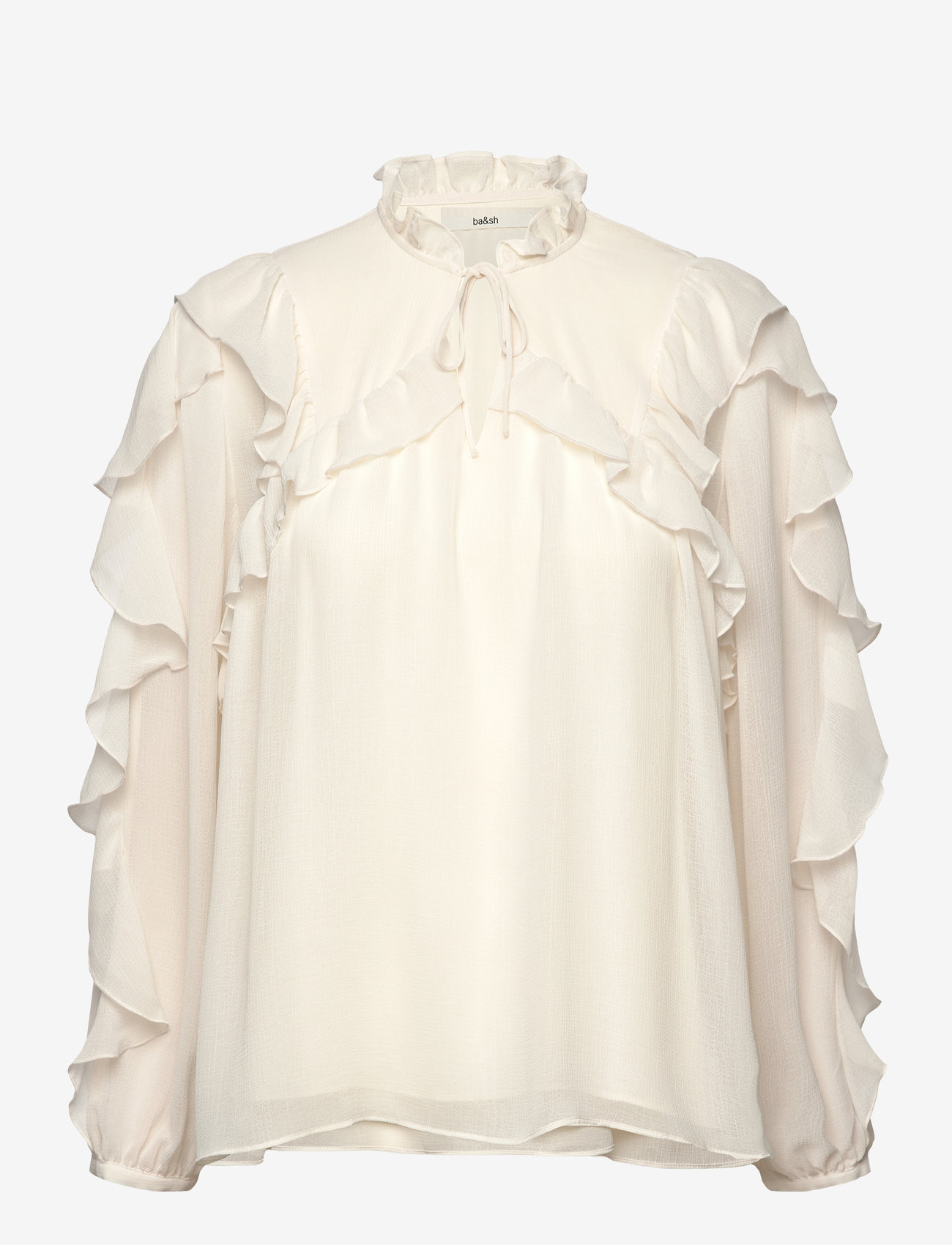 ba&sh - BLOUSE NILS - långärmade blusar - off white - 0