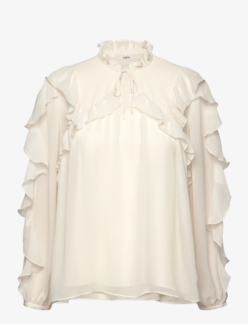 ba&sh - BLOUSE NILS - långärmade blusar - off white - 0