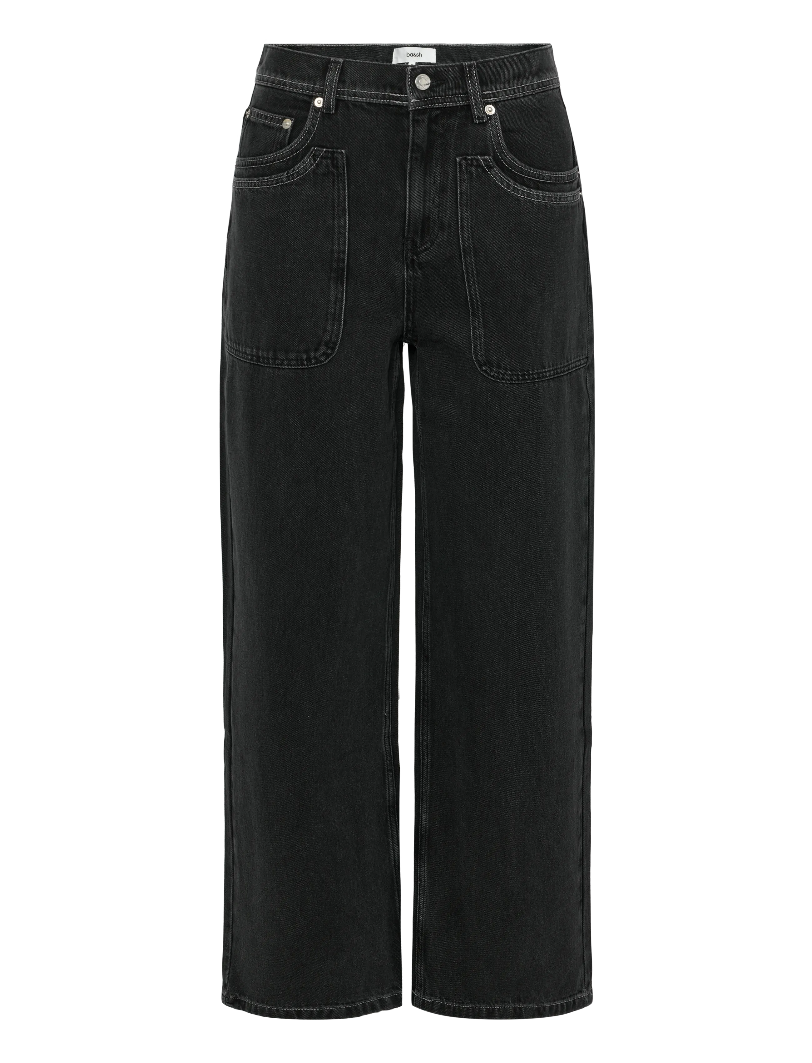 ba&sh - JEANS NOEL - wide leg jeans - carbone - 1