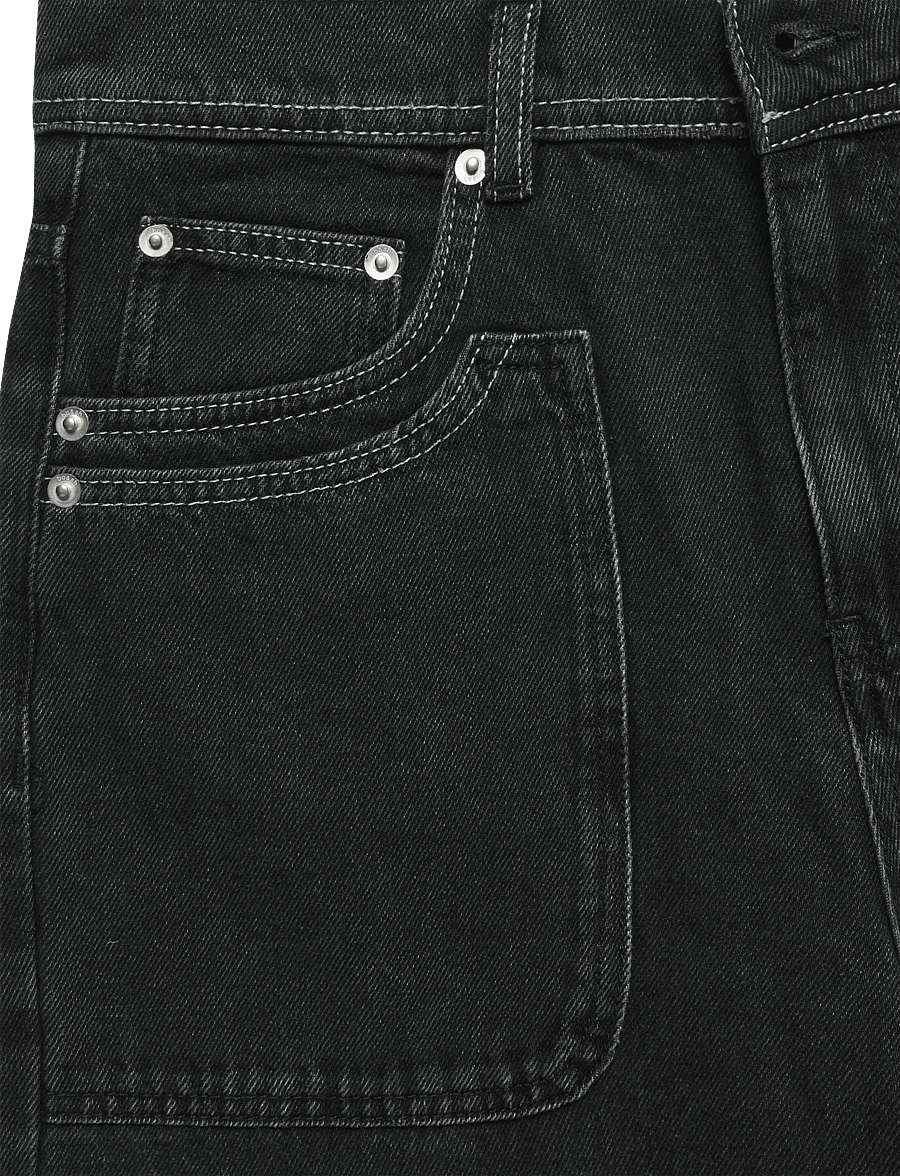 ba&sh - JEANS NOEL - wide leg jeans - carbone - 3