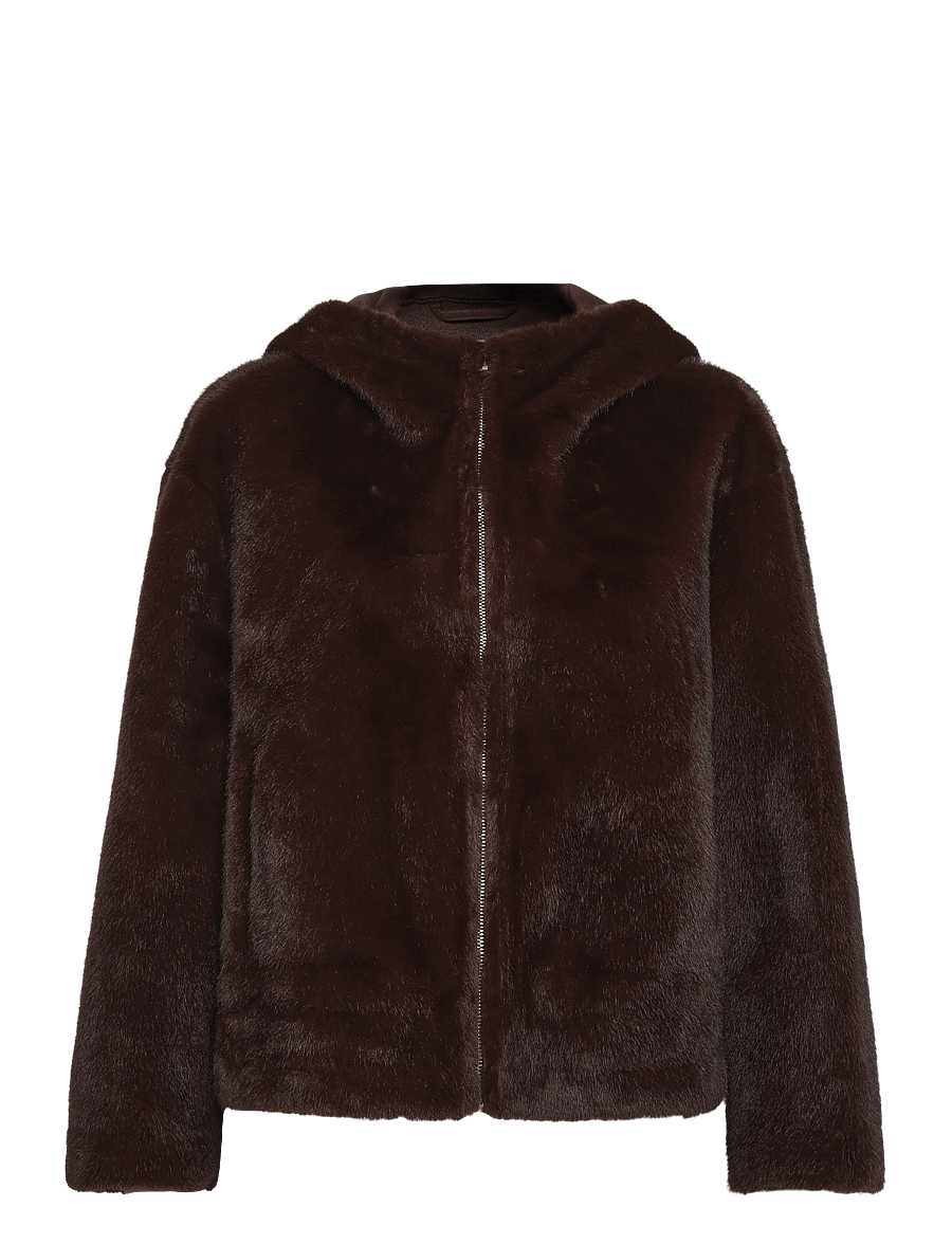 ba&sh - COAT PANDY - ullkappor - brown - 0