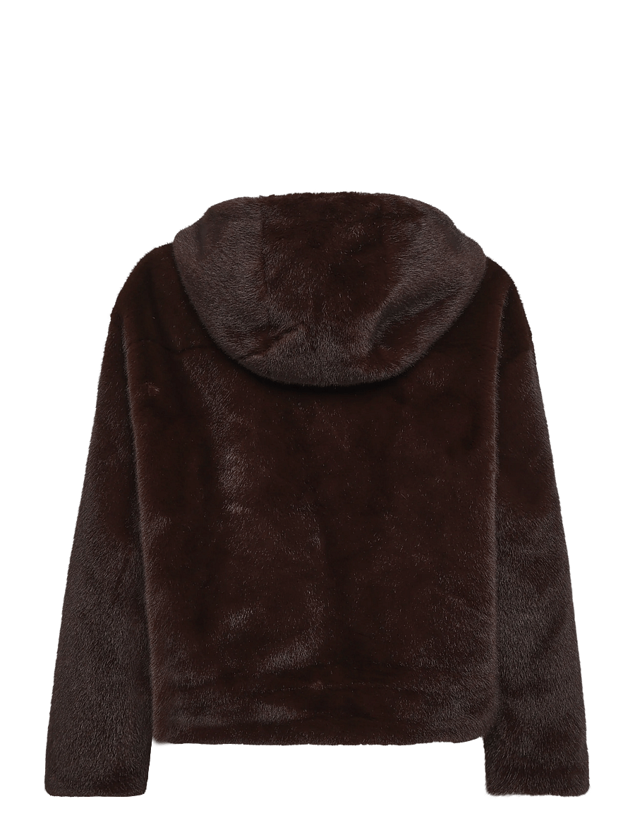 ba&sh - COAT PANDY - ullkappor - brown - 1
