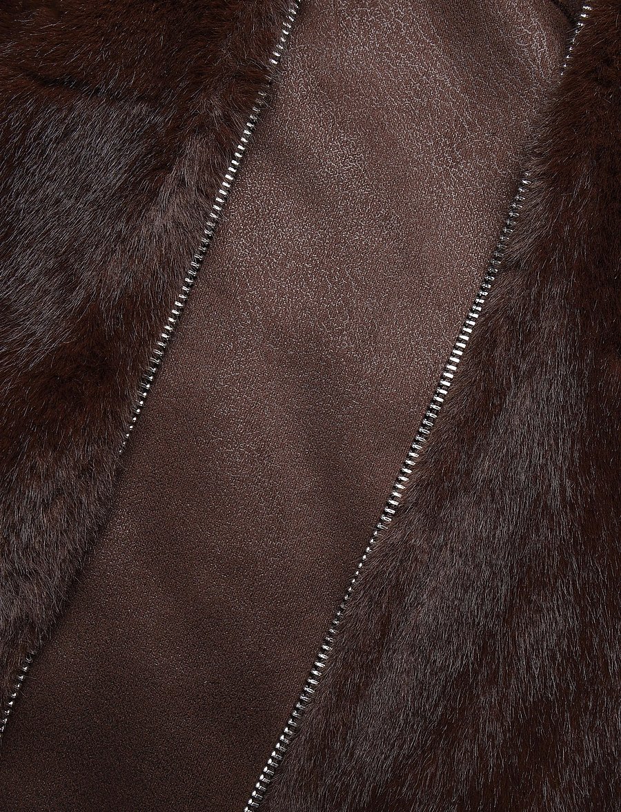 ba&sh - COAT PANDY - ullkappor - brown - 4