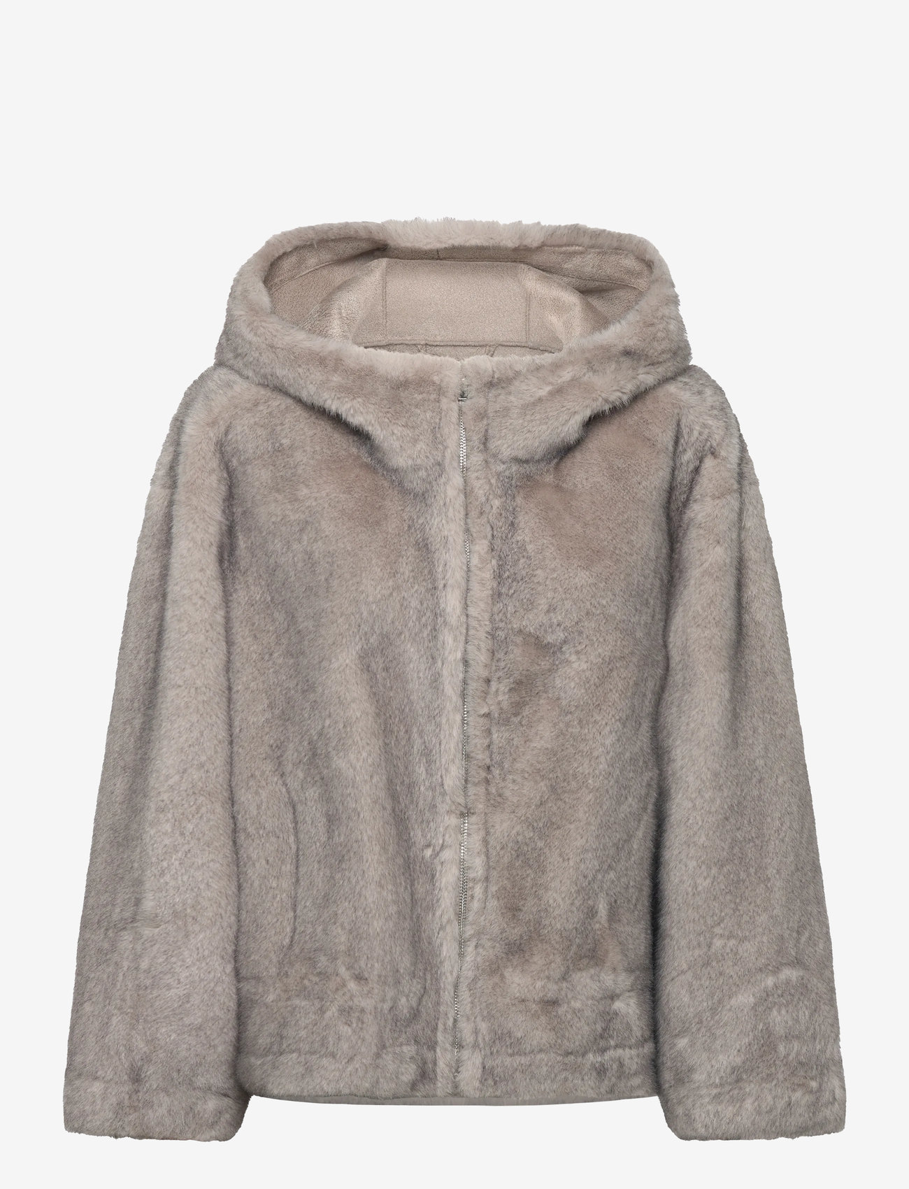 ba&sh - COAT PANDY - ytterkläder - grey - 0