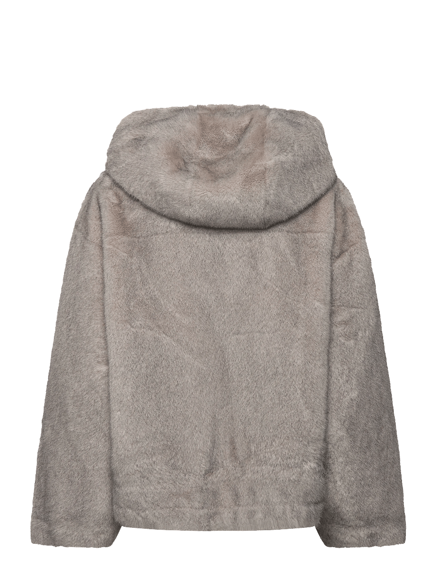 ba&sh - COAT PANDY - uldfrakker - grey - 2