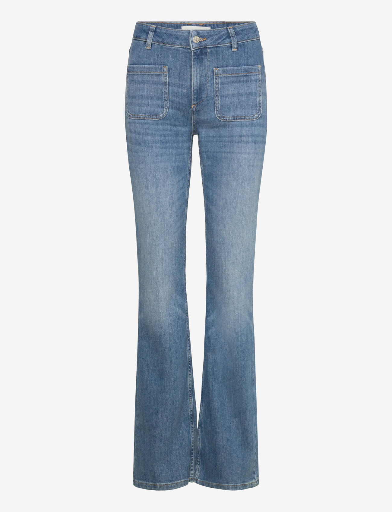 ba&sh - JEANS ROSS - straight jeans - lightusedblue - 1