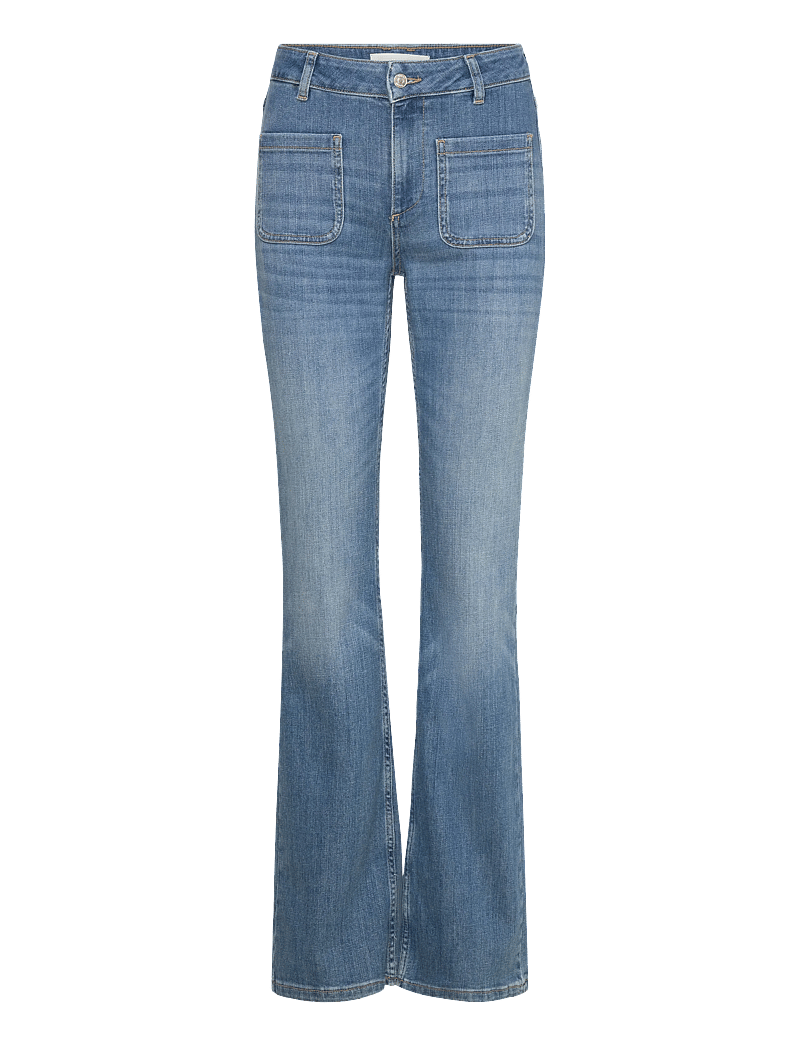 ba&sh - JEANS ROSS - straight jeans - lightusedblue - 1