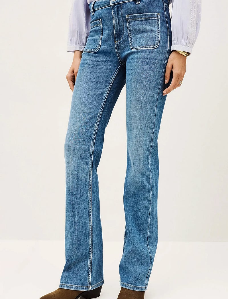 ba&sh - JEANS ROSS - straight jeans - lightusedblue - 0