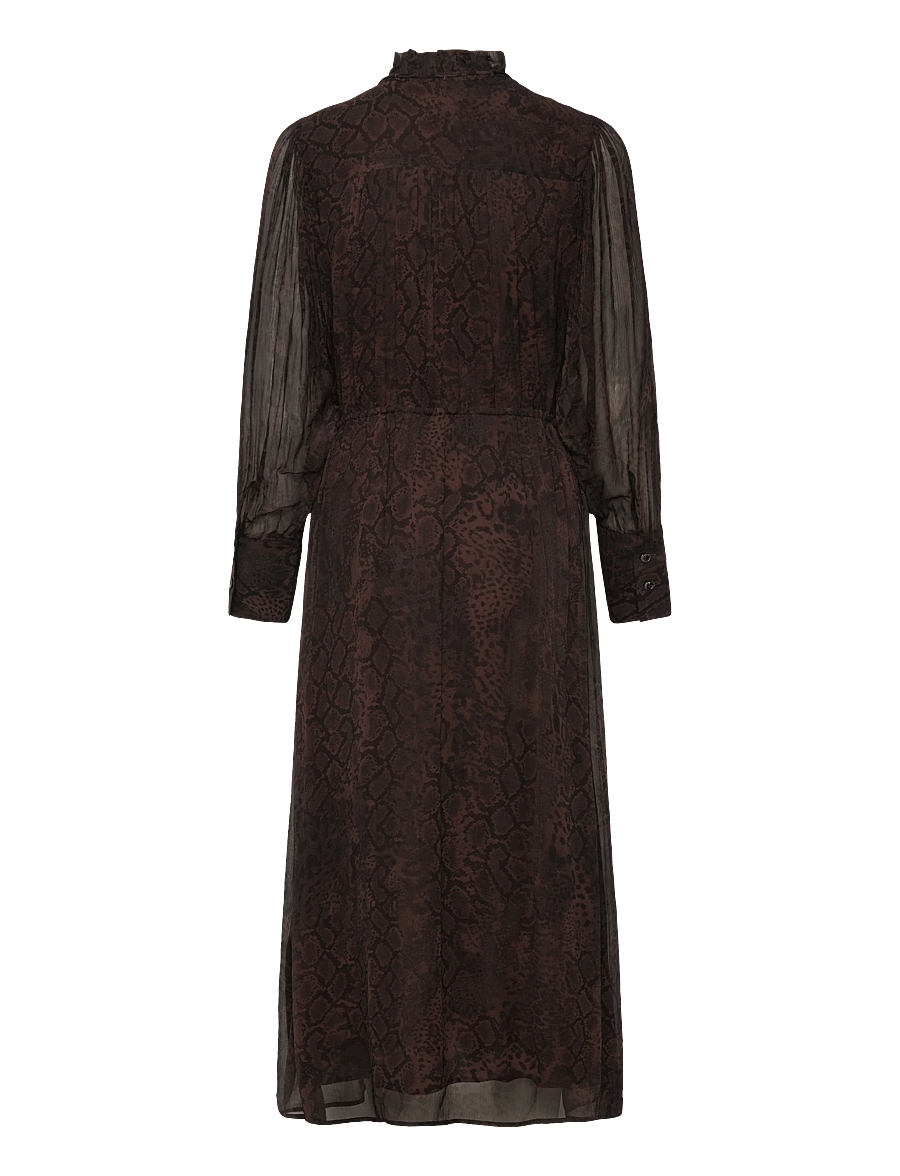 ba&sh - ROBE SAHARA - shirt dresses - brown - 2