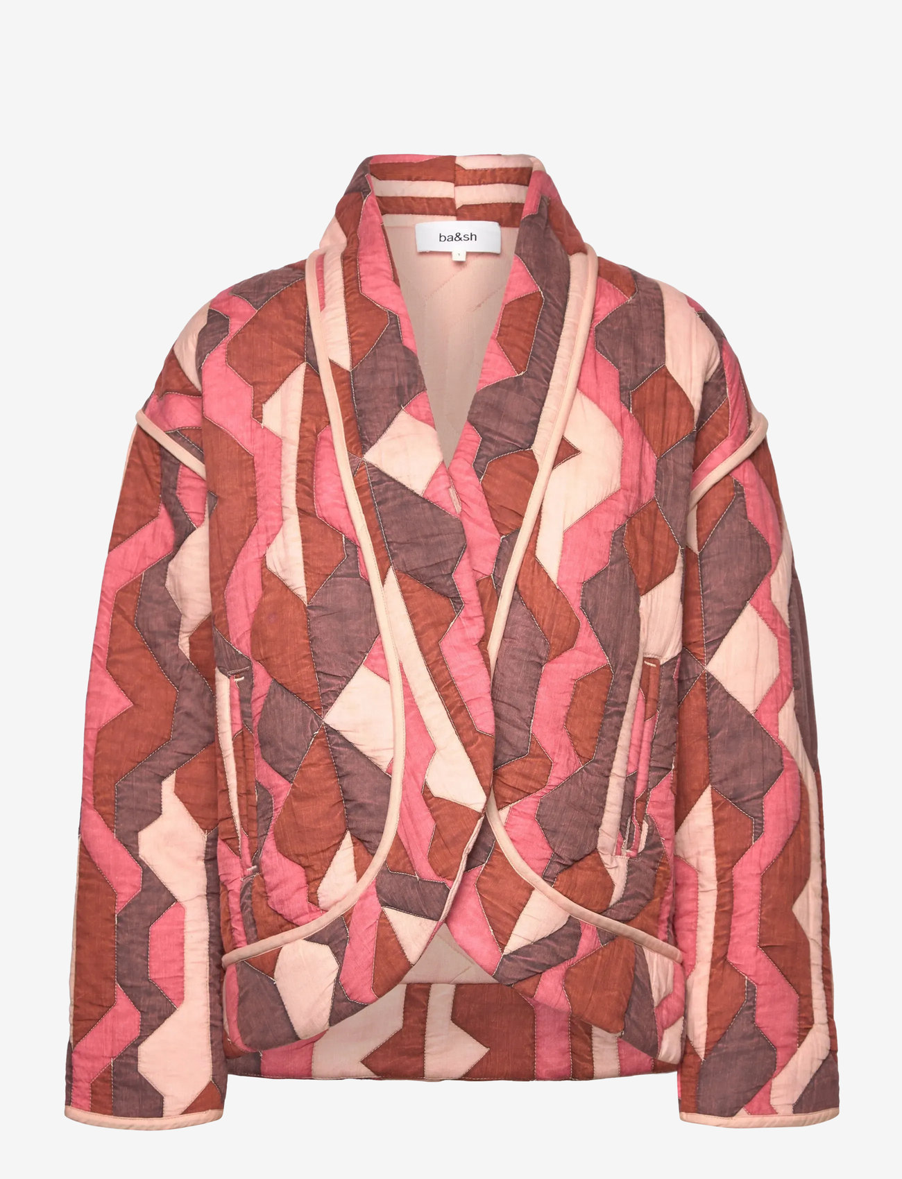 ba&sh - JACKET TRINCY - quiltade jackor - bordeaux - 1