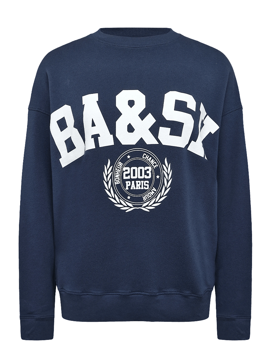 ba&sh - SWEATSHIRT BENJAMIN - hverdags stil - blue - 1