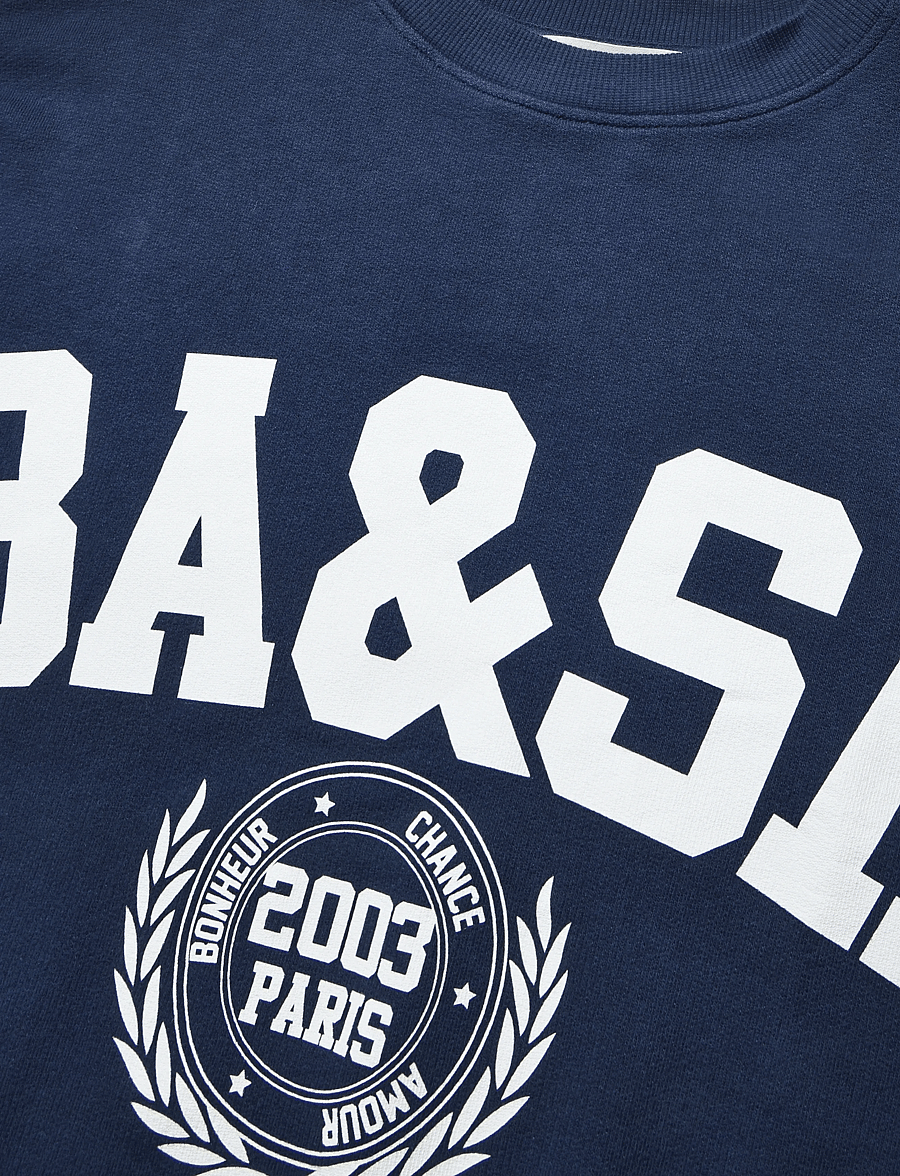 ba&sh - SWEATSHIRT BENJAMIN - hverdags stil - blue - 5