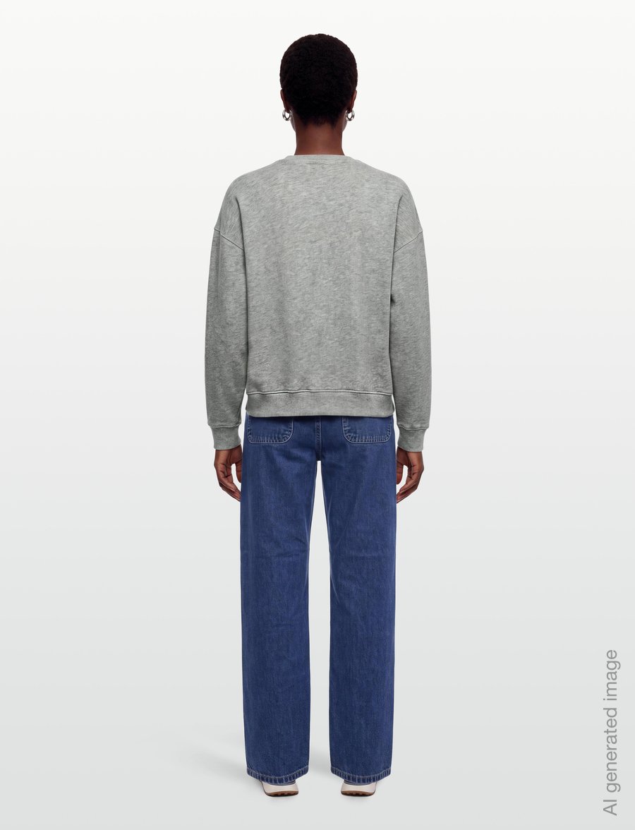 ba&sh - SWEATSHIRT BENJAMIN - sweatshirts - grey - 4