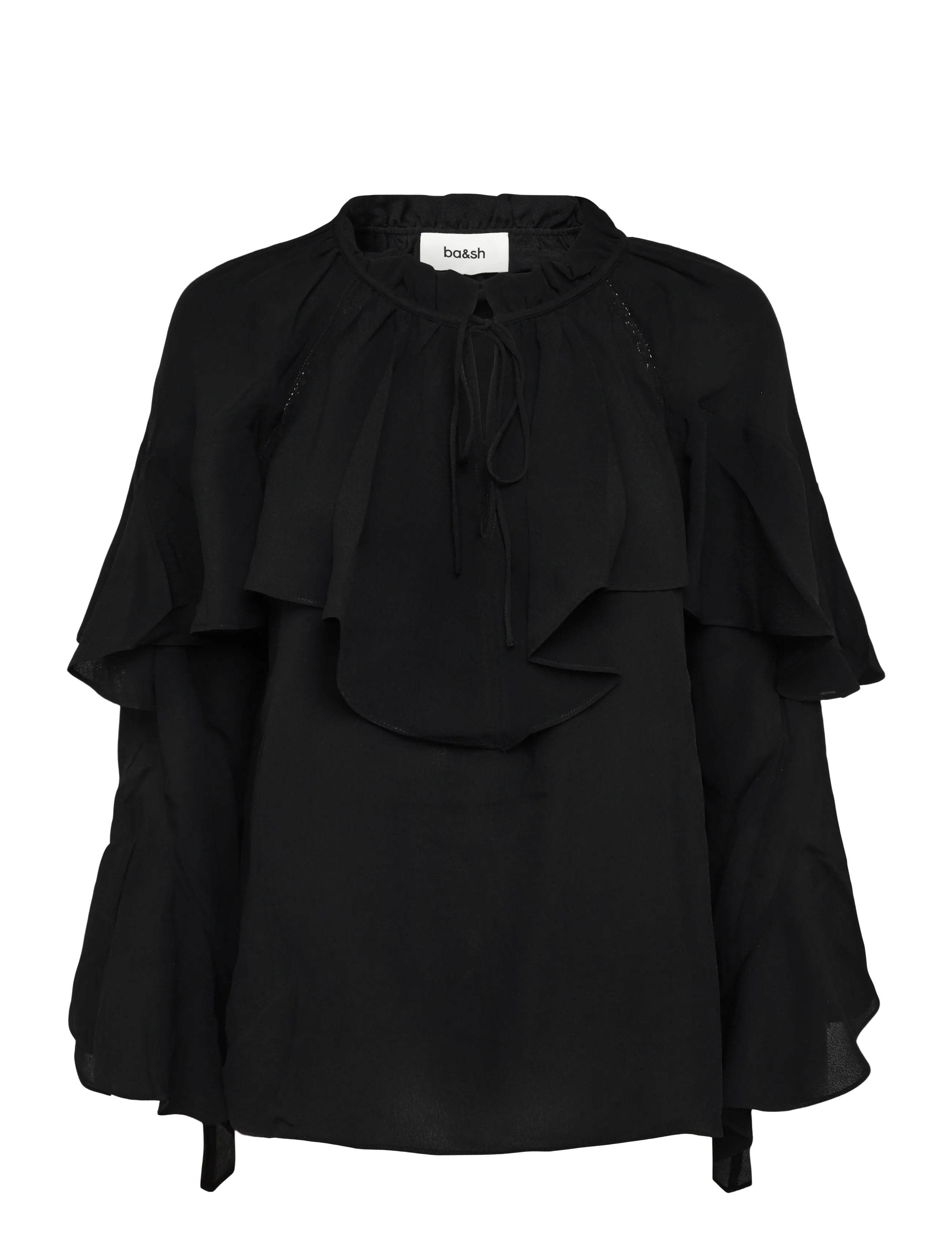 ba&sh BLOUSE BETTY - Nyheter - BLACK / black