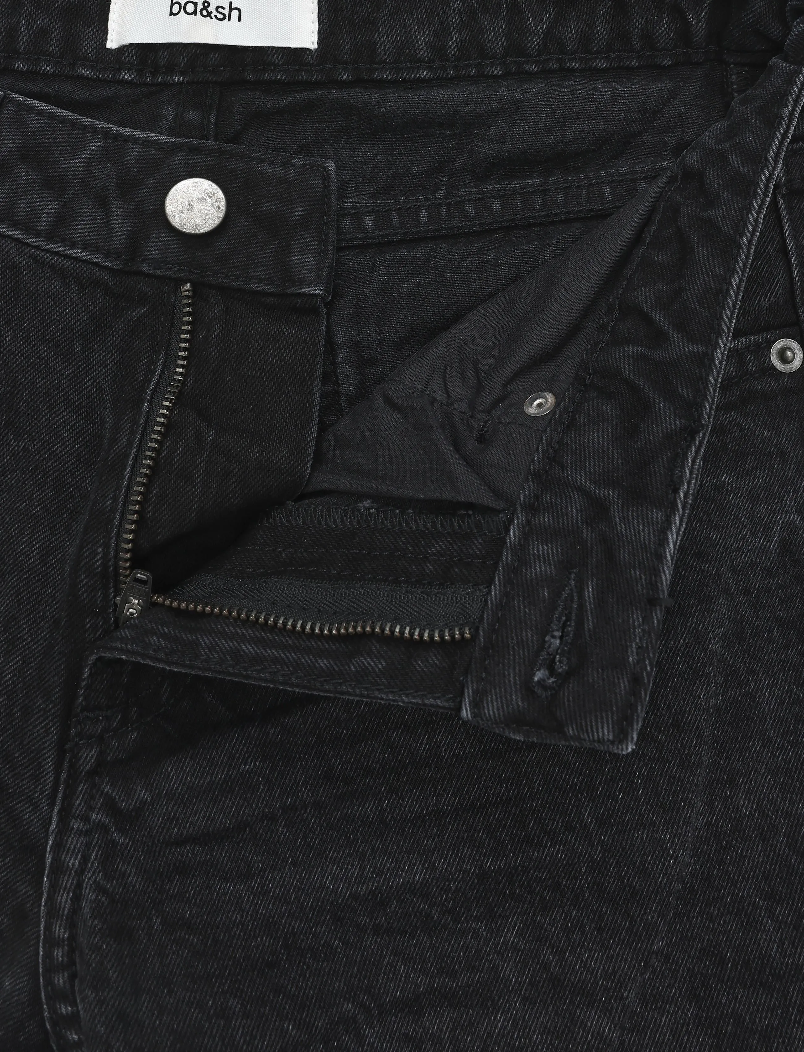 ba&sh - JEANS VANA - igapäevane stiil - black - 4