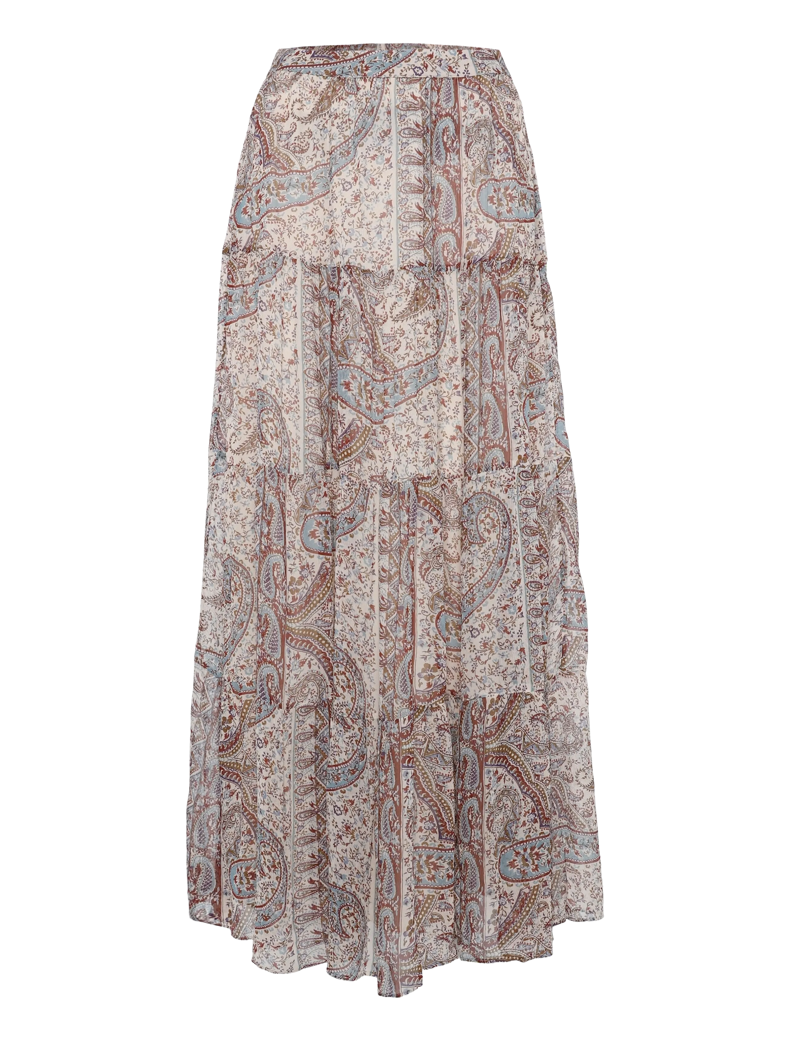 ba&sh SKIRT CALI - Nederdele - BLUE / cream