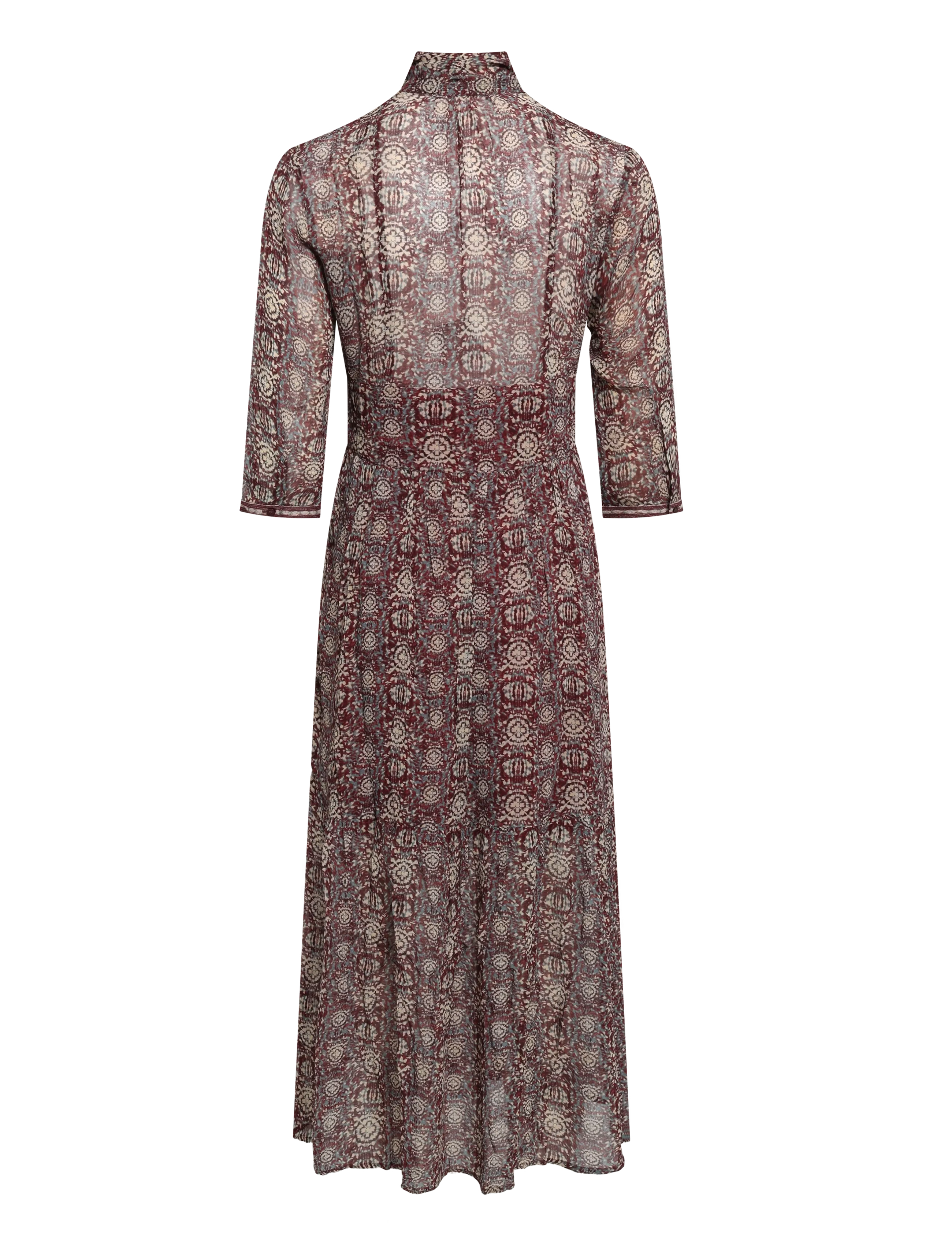 ba&sh - DRESS DAZZLE - maxikleider - burgundy - 2