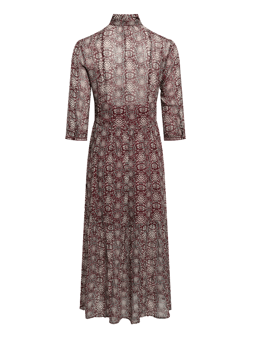 ba&sh - DRESS DAZZLE - maxikleider - burgundy - 2