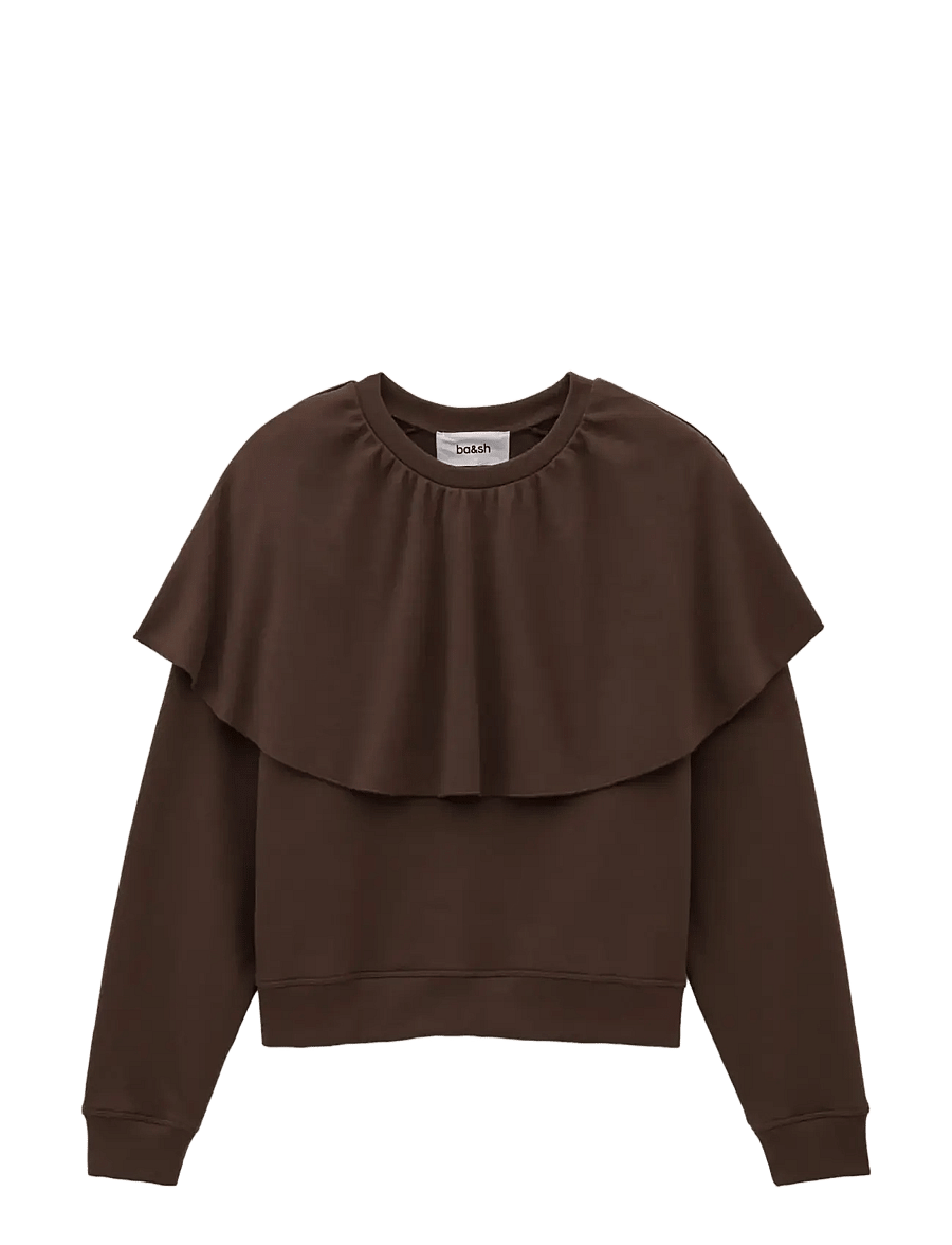 ba&sh - SWEATSHIRT DEHINA - vardagsstil - brown - 1