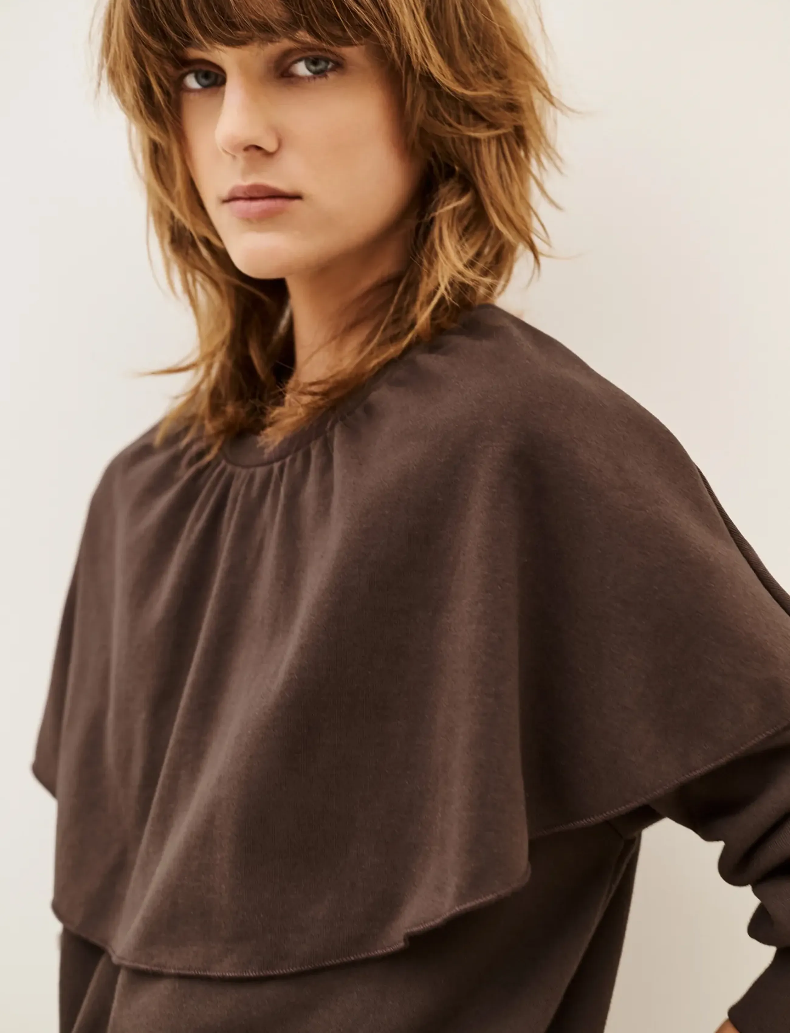 ba&sh - SWEATSHIRT DEHINA - vardagsstil - brown - 3