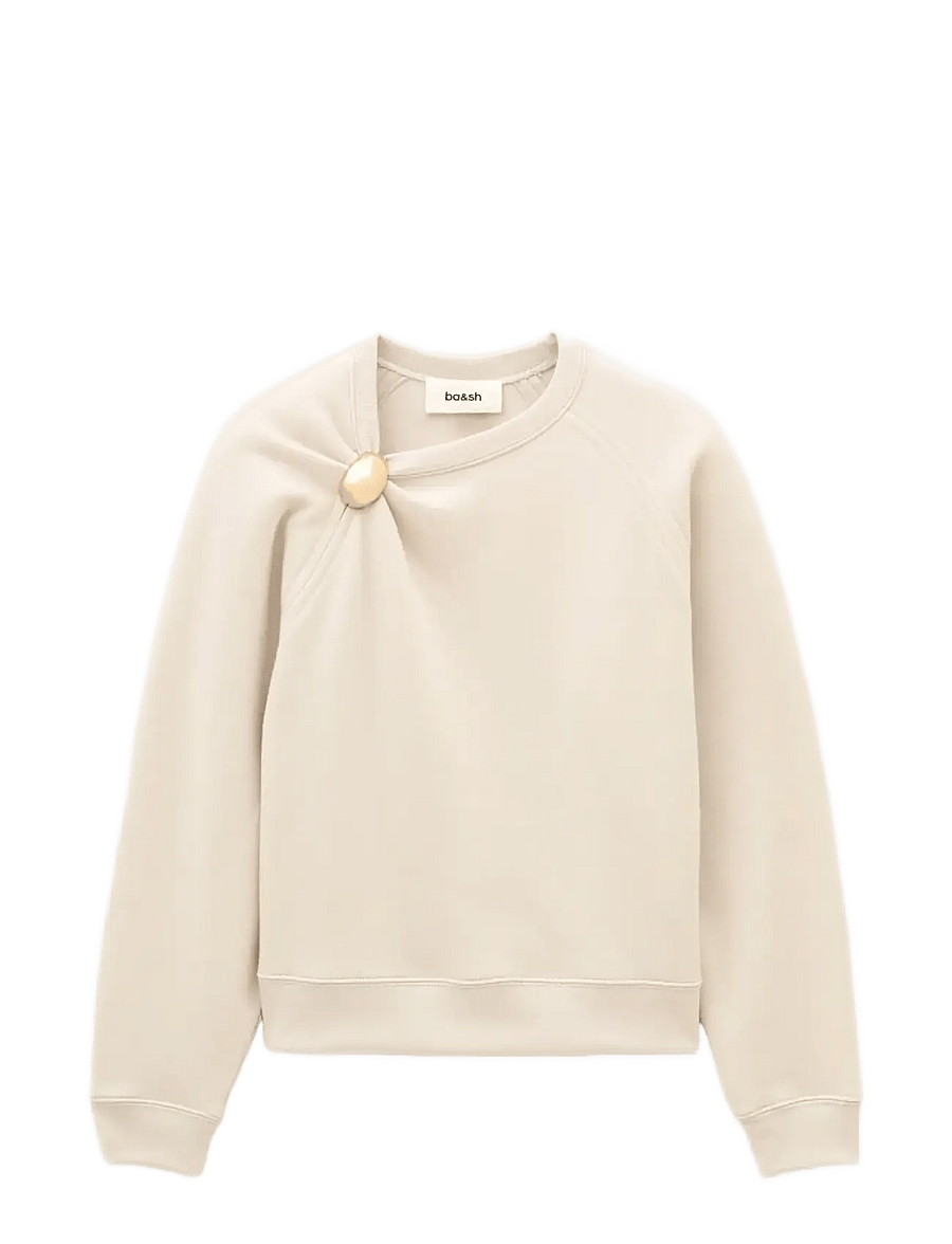 ba&sh - SWEATSHIRT DELLA - vardagsstil - beige - 1