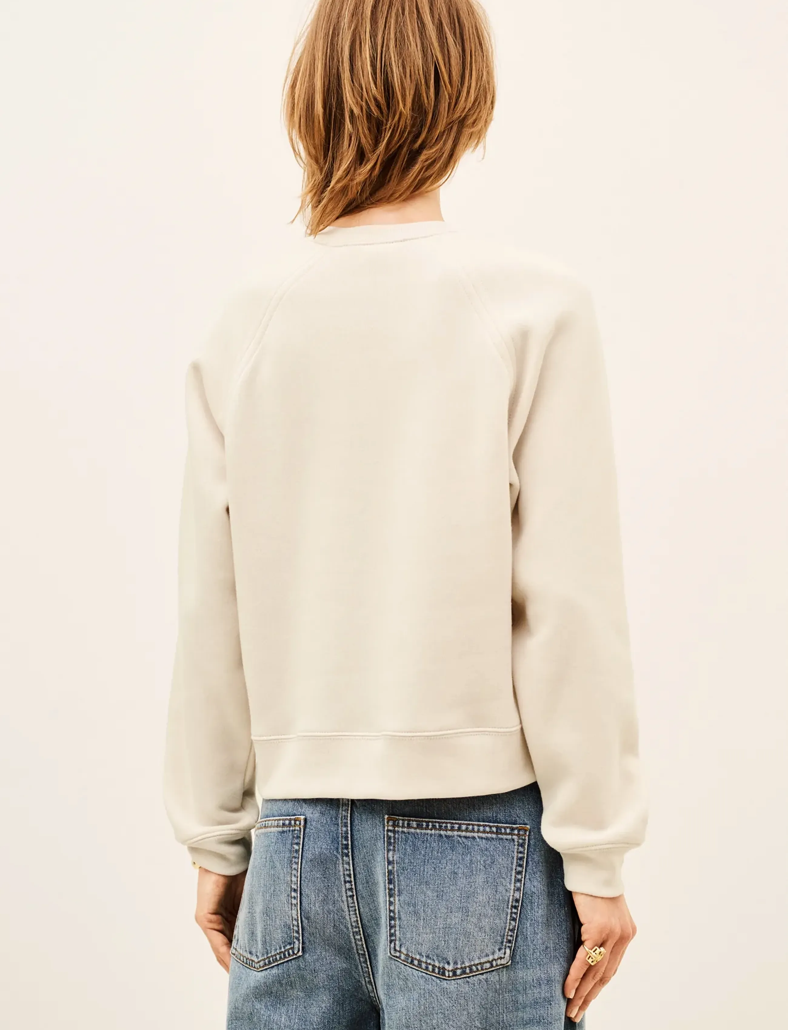 ba&sh - SWEATSHIRT DELLA - vardagsstil - beige - 4