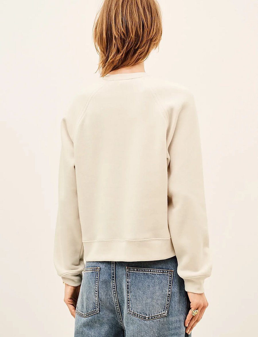 ba&sh - SWEATSHIRT DELLA - vardagsstil - beige - 4
