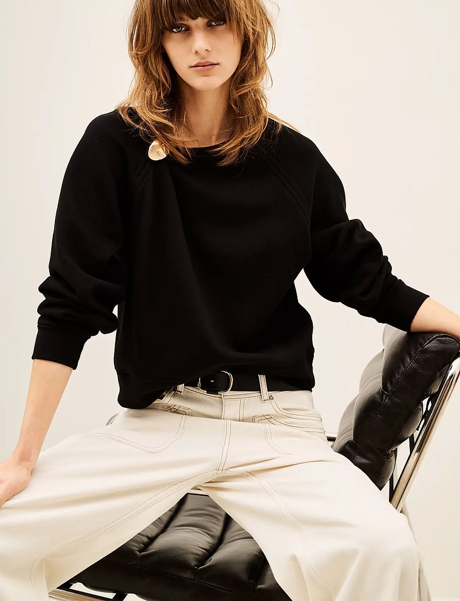 ba&sh - SWEATSHIRT DELLA - vardagsstil - black - 2