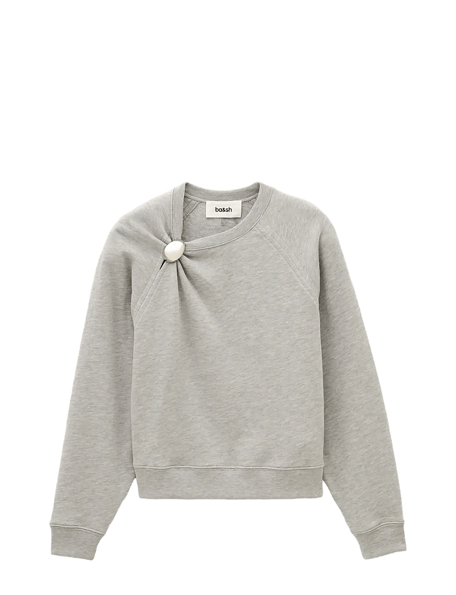 ba&sh - SWEATSHIRT DELLA - vardagsstil - grey - 1