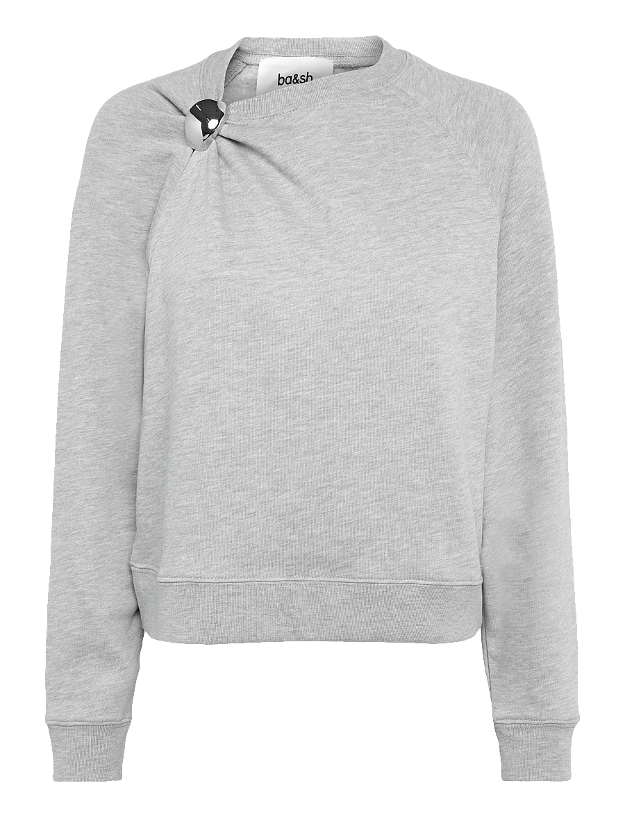 ba&sh - SWEATSHIRT DELLA - sweatshirts - grey - 1