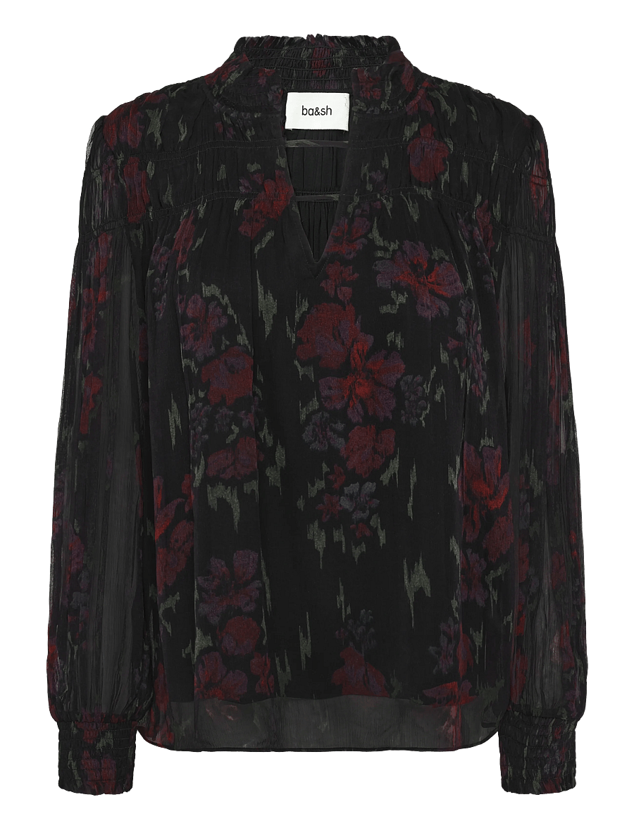 ba&sh - BLOUSE DOUCE - langærmede bluser - black - 1