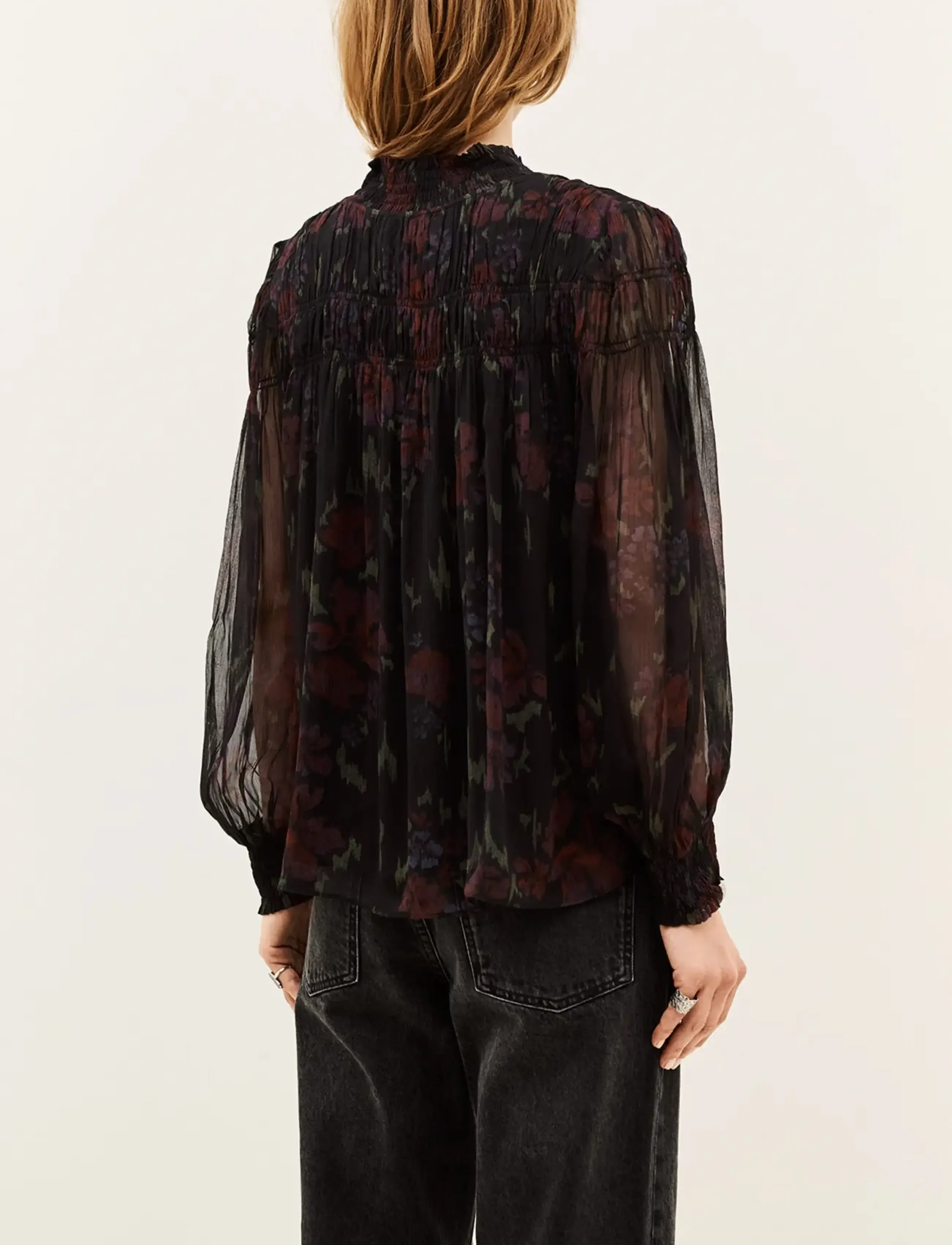 ba&sh - BLOUSE DOUCE - black - 2