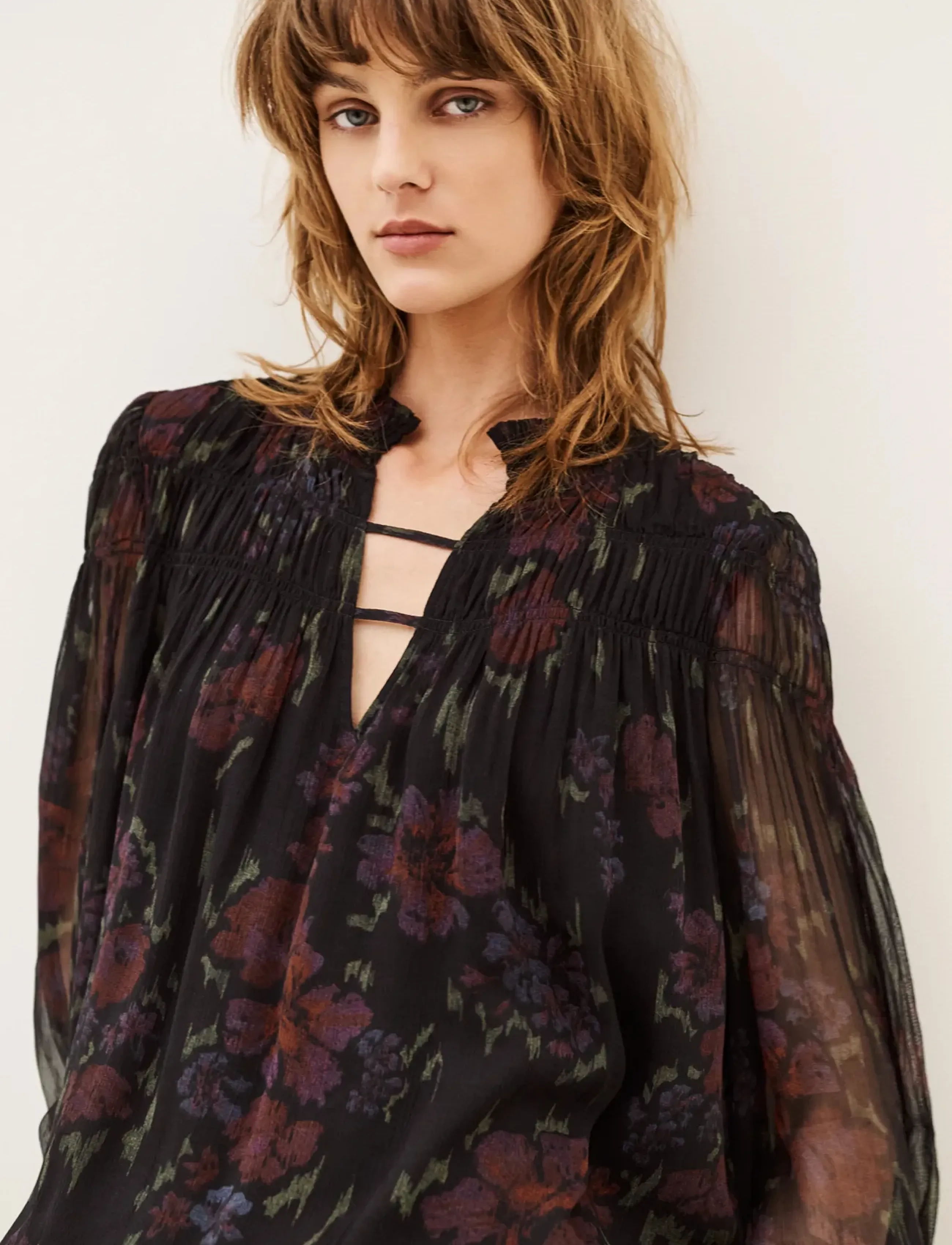 ba&sh - BLOUSE DOUCE - black - 4
