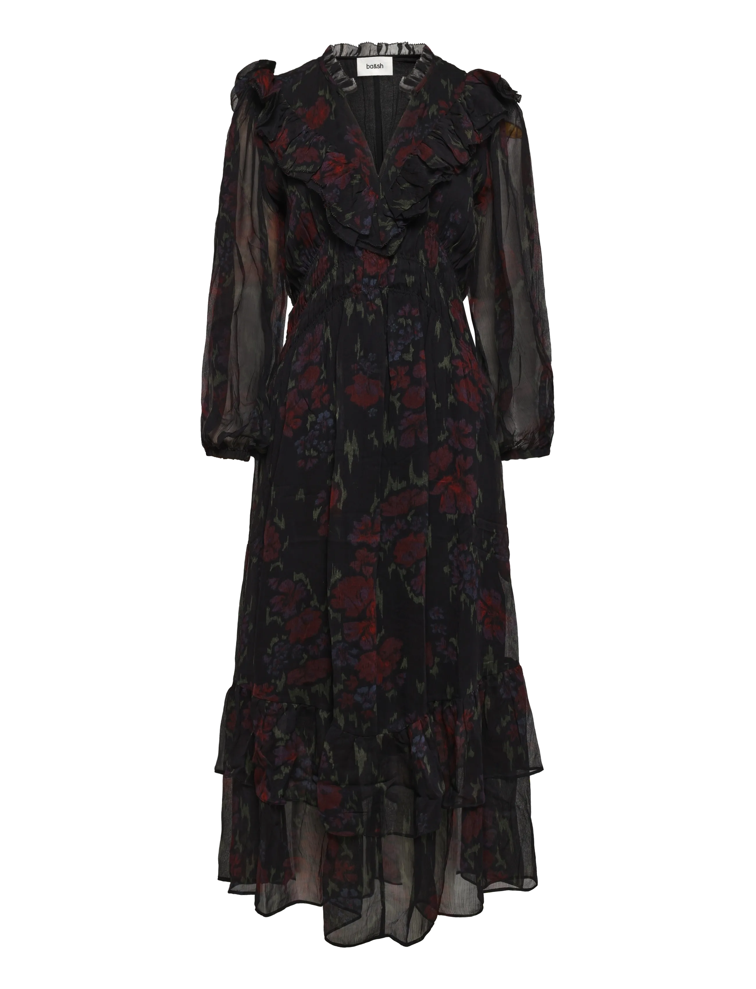 ba&sh - DRESS DOVA - sukienki maxi - black - 1