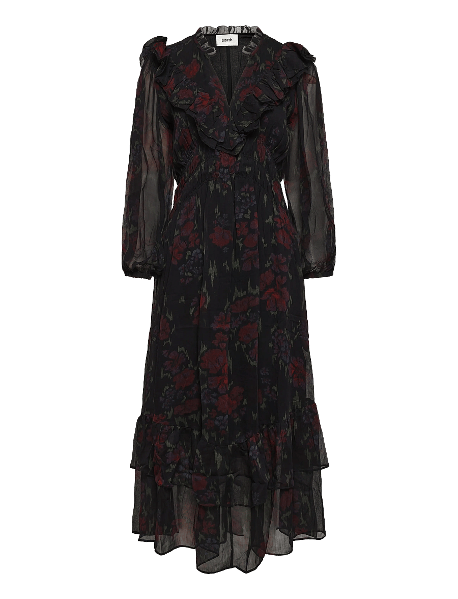 ba&sh - DRESS DOVA - sukienki maxi - black - 1