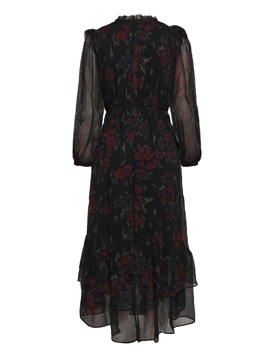 ba&sh - DRESS DOVA - sukienki maxi - black - 2