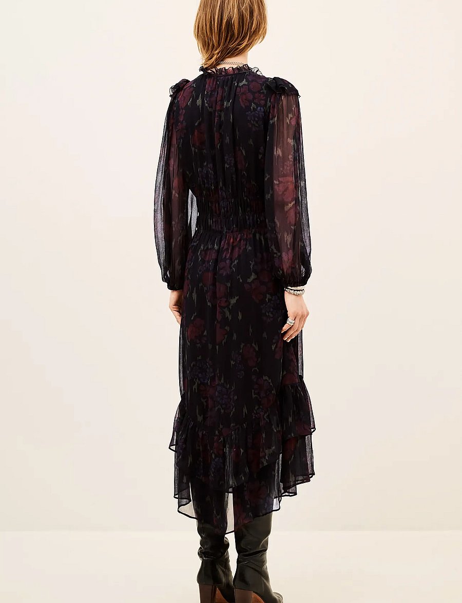 ba&sh - DRESS DOVA - maxiklänningar - black - 4