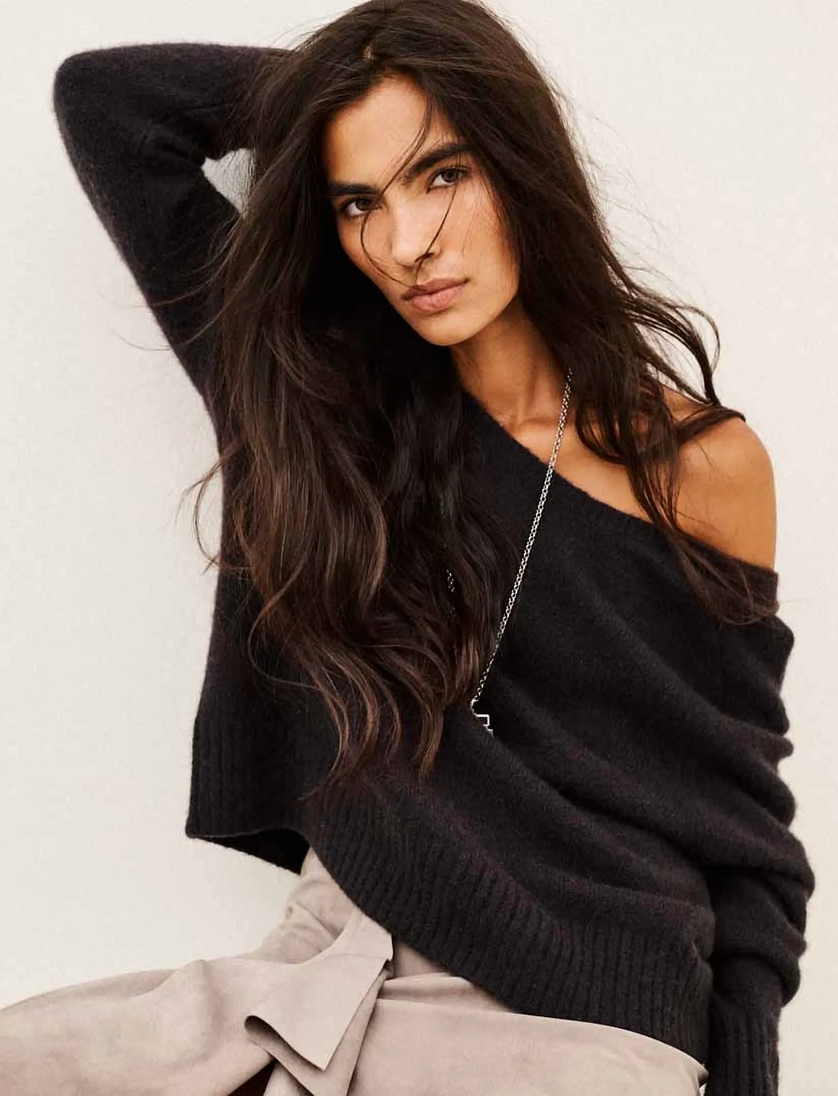 ba&sh - PULLOVER DUBAI - kashmir - brown - 0