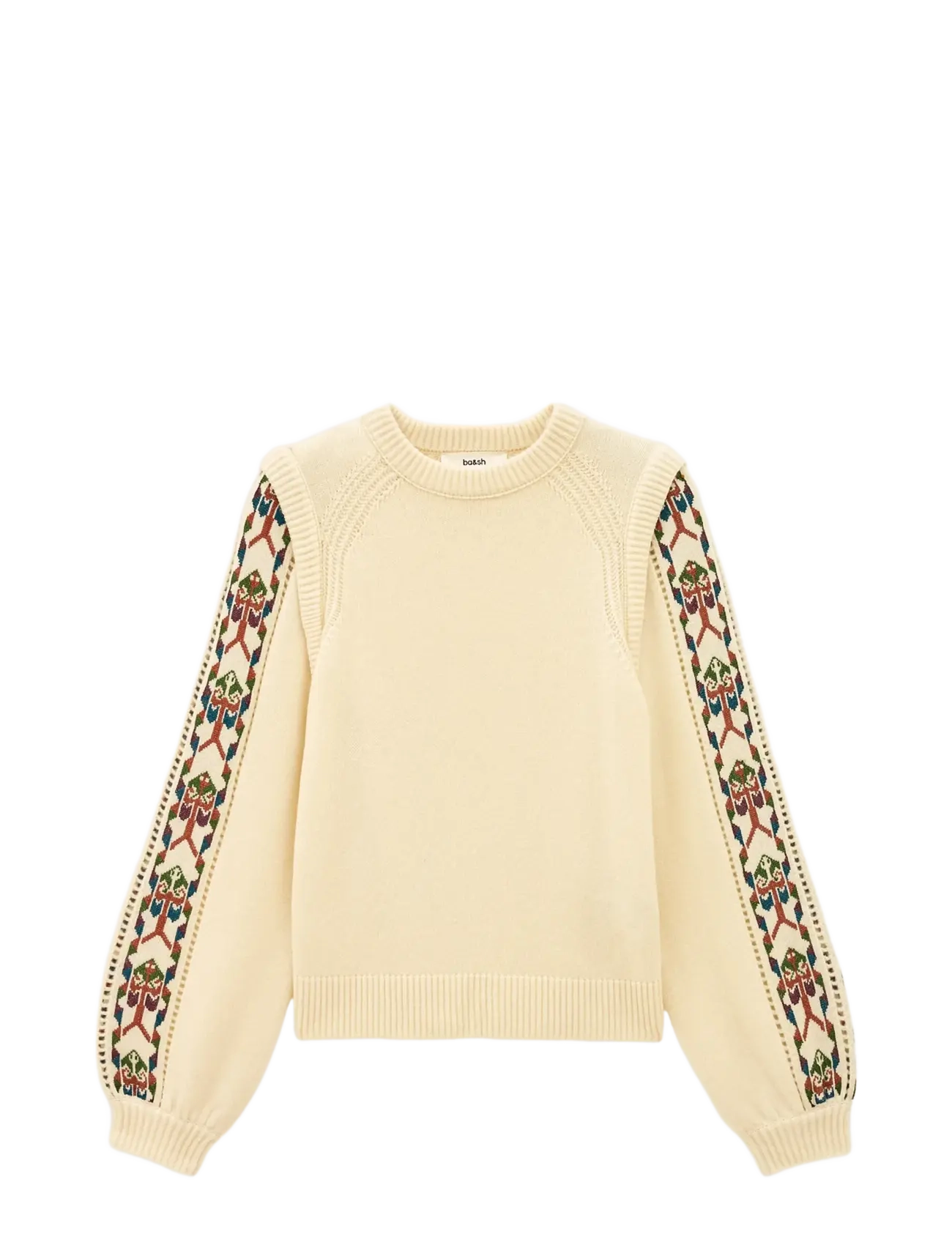 ba&sh JUMPER ELDA - Igapäevane stiil - WHITE / white