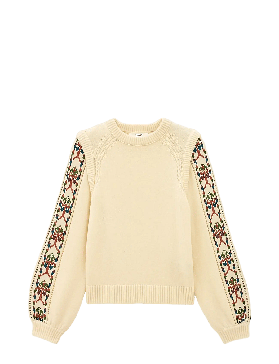 ba&sh - JUMPER ELDA - kampsunid - white - 1