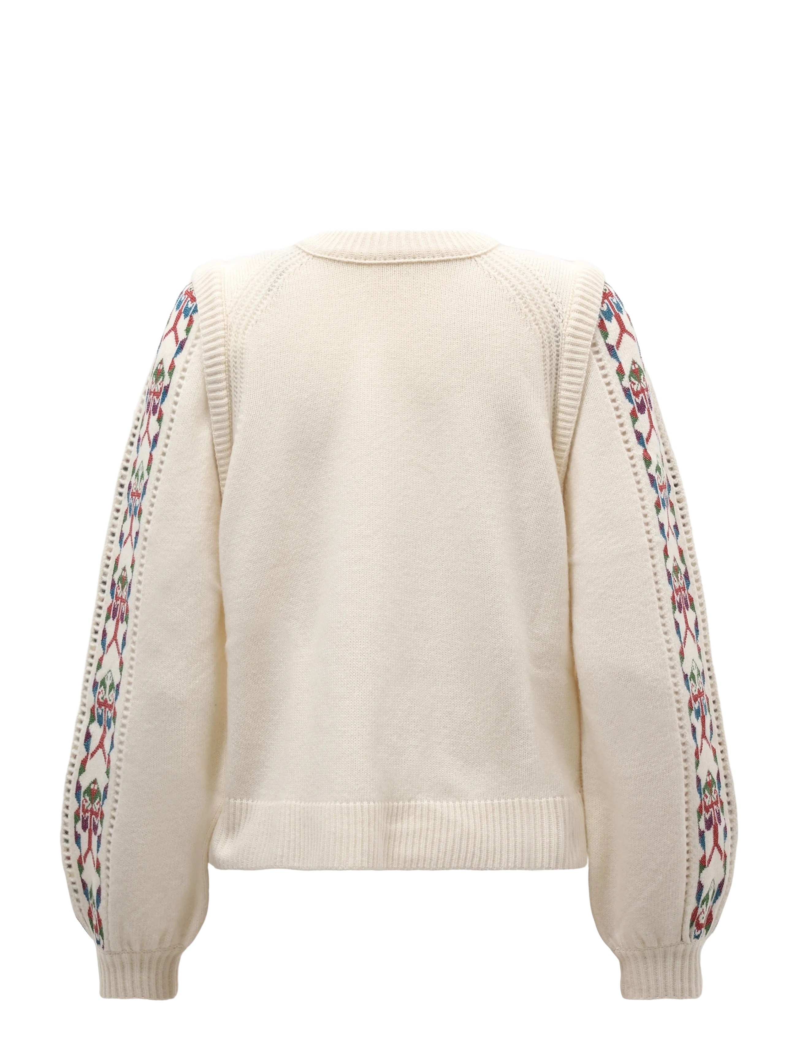 ba&sh - JUMPER ELDA - kampsunid - white - 2