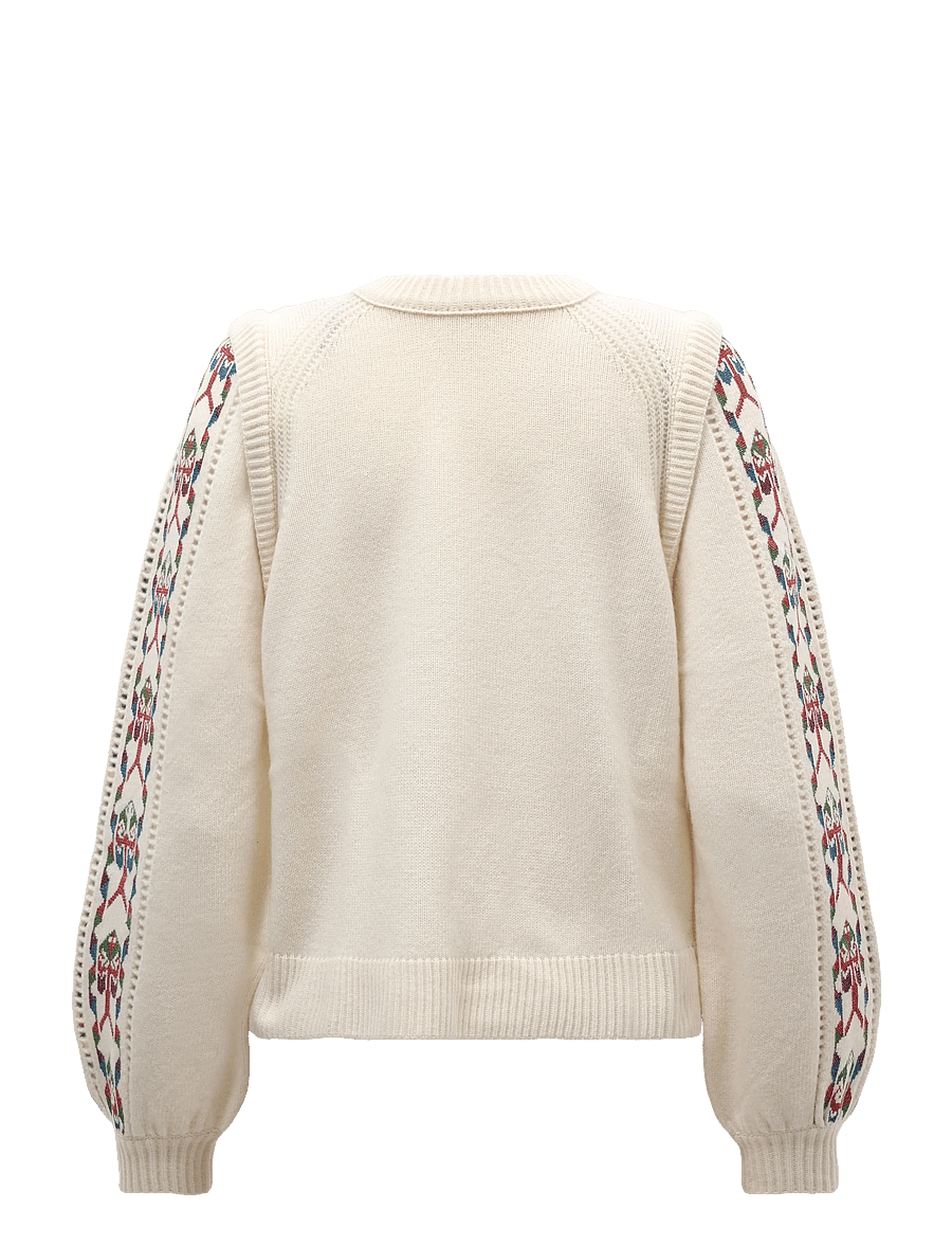 ba&sh - JUMPER ELDA - kampsunid - white - 2