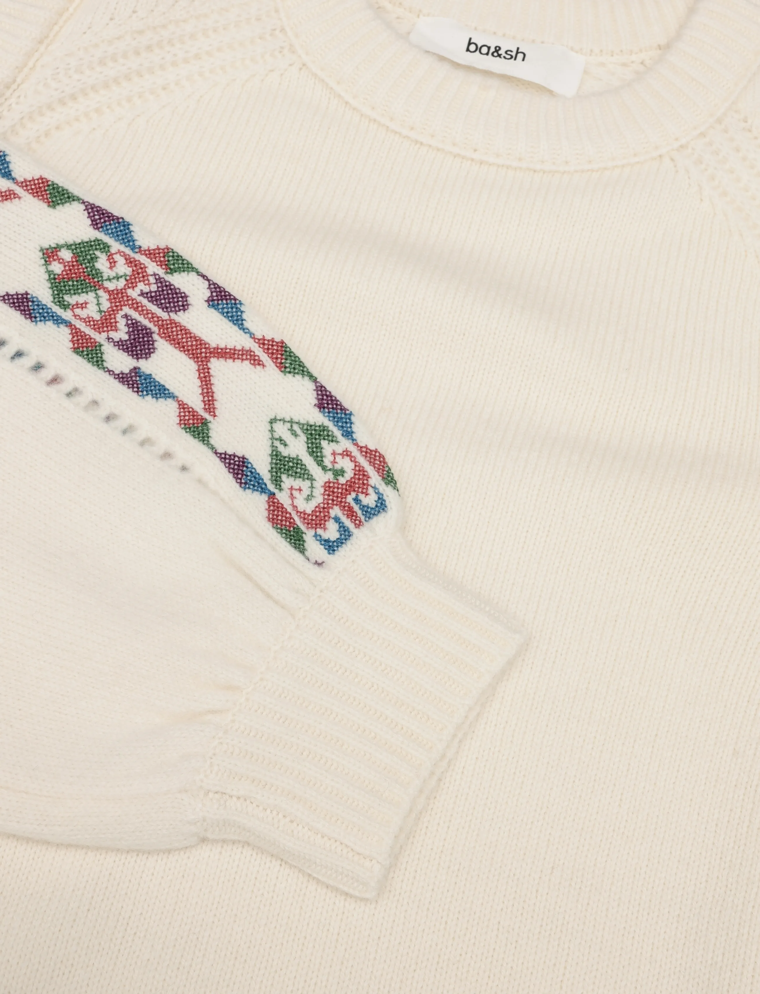 ba&sh - JUMPER ELDA - kampsunid - white - 3