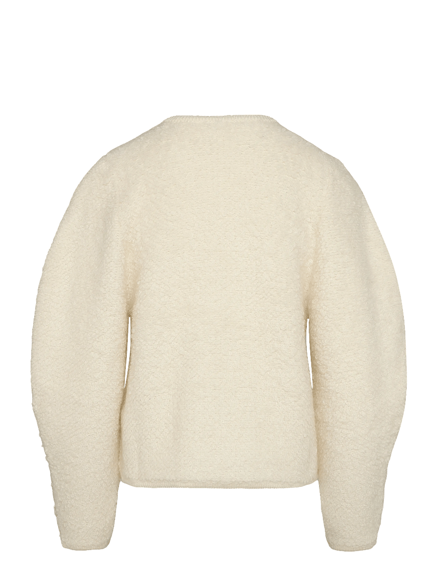 ba&sh - CARDIGAN FIDA - cardigans - white - 2