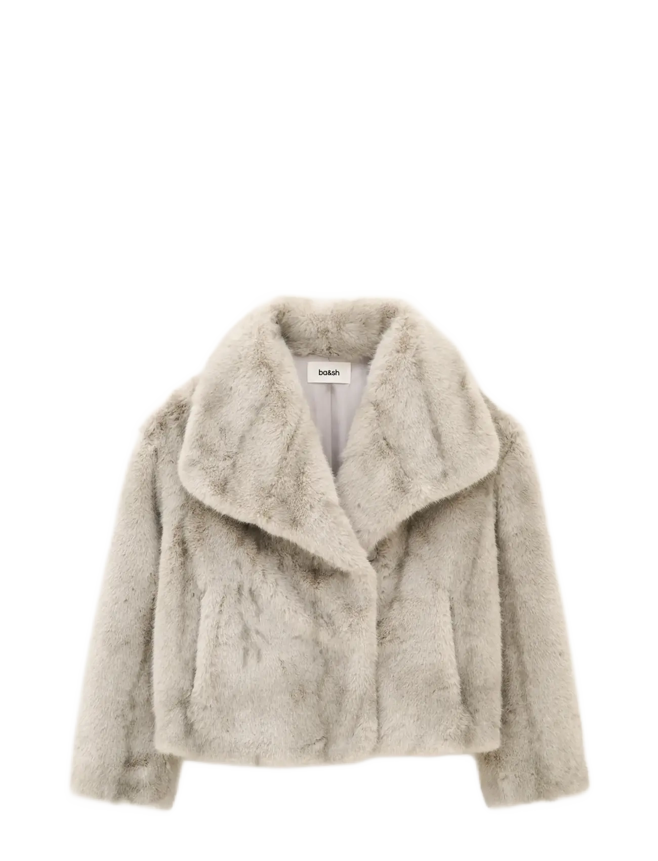 ba&sh COAT FOXY - Jacken & Mäntel - GREY / grey